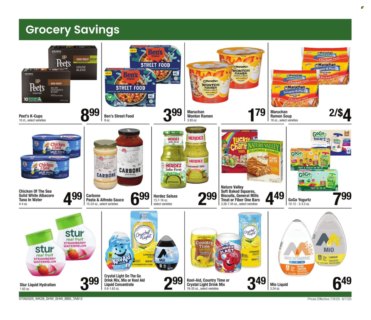 Shaw’s ad - 07/09/2025 - 08/07/2025. Page 12