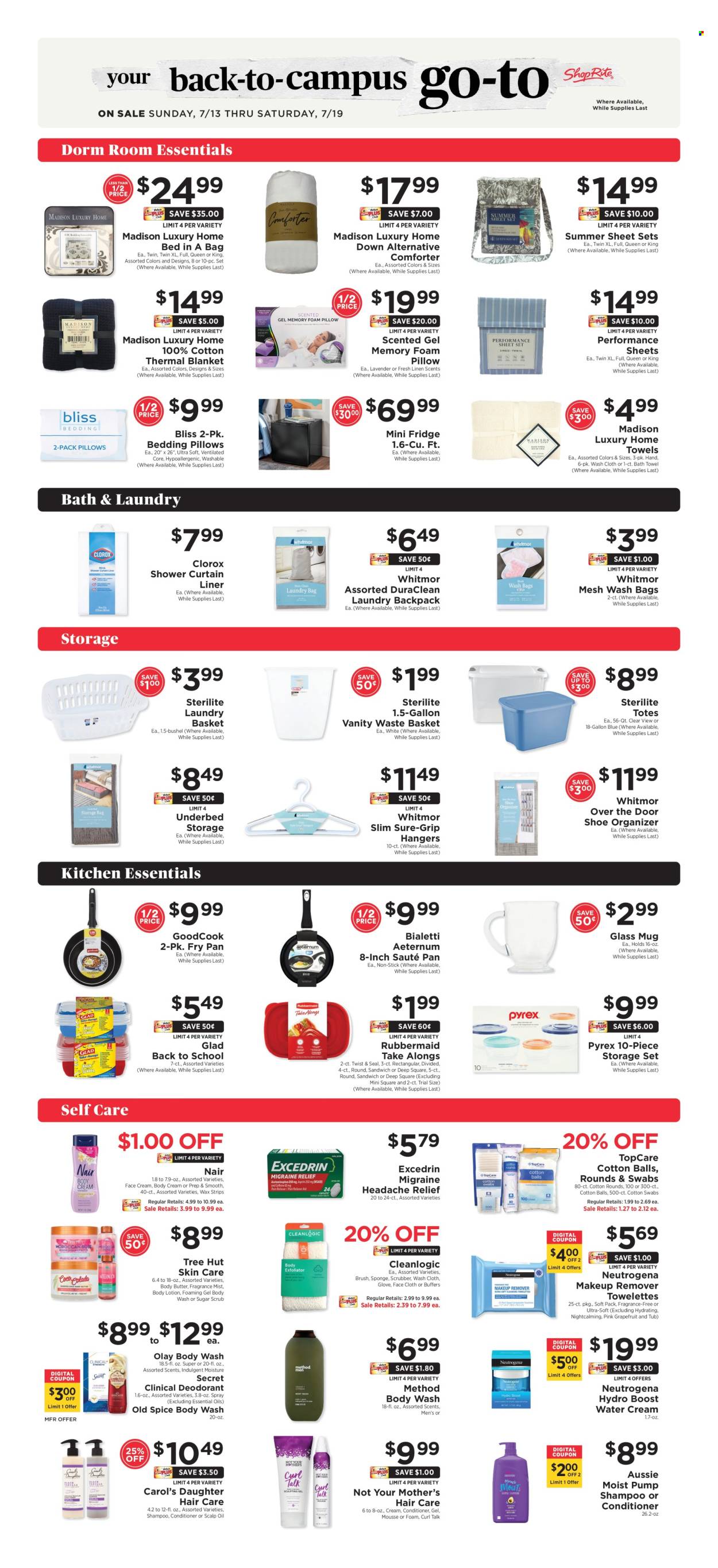 ShopRite ad - 07/13/2025 - 07/19/2025. Page 1
