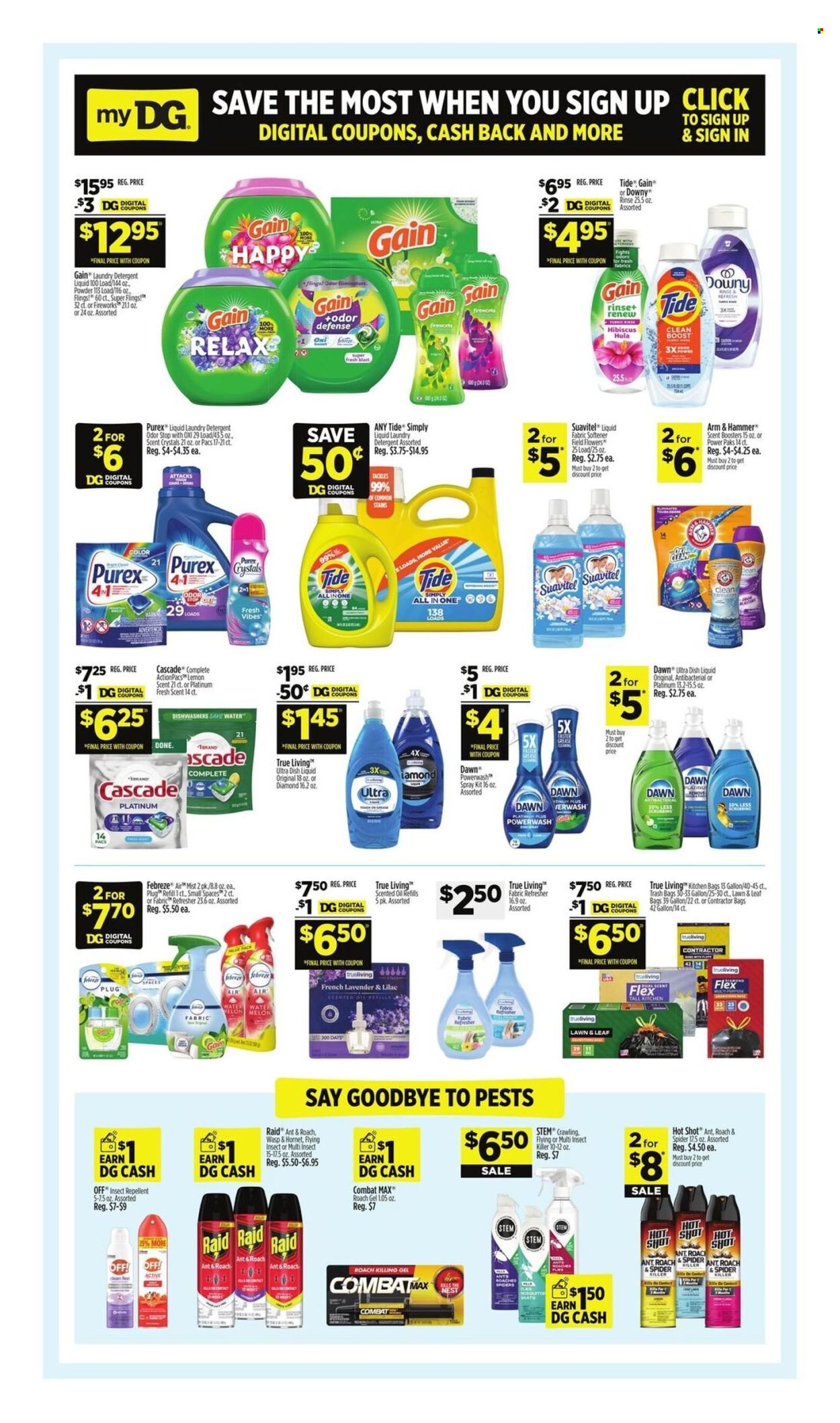 Dollar General ad - 07/13/2025 - 07/19/2025. Page 4