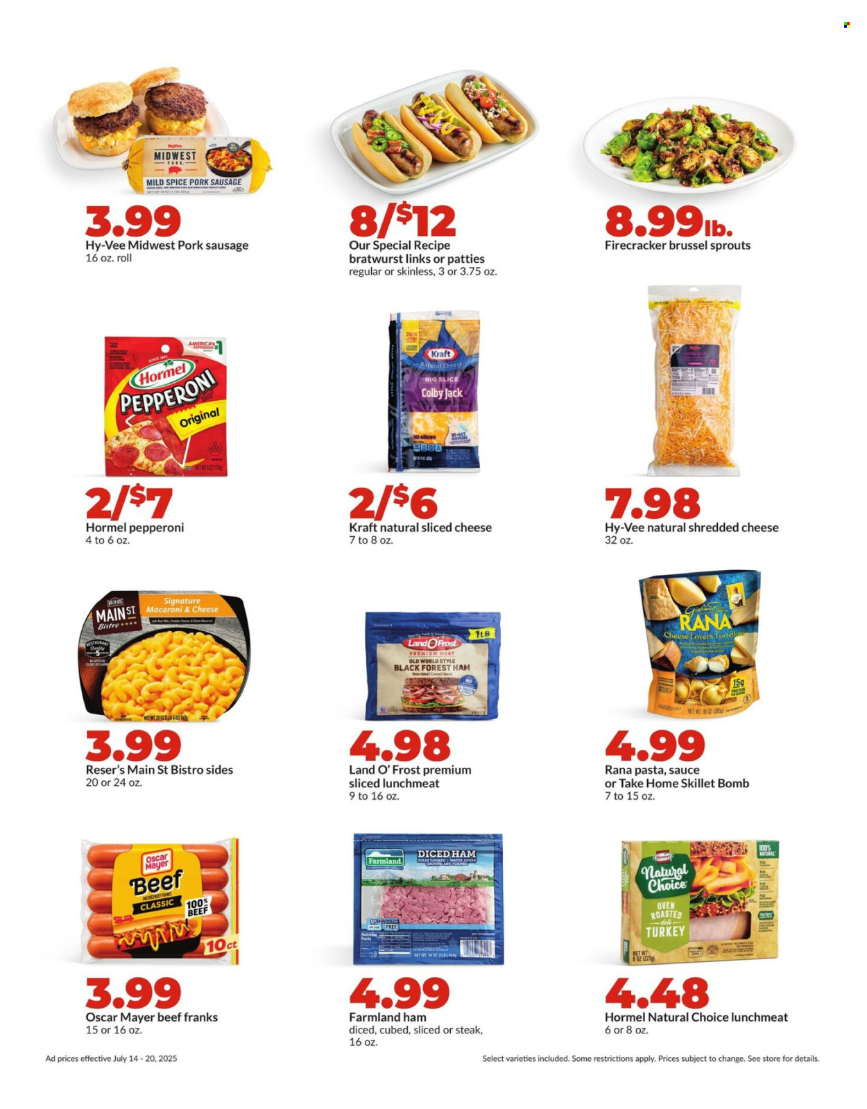Hy-Vee ad - 07/14/2025 - 07/20/2025. Page 12