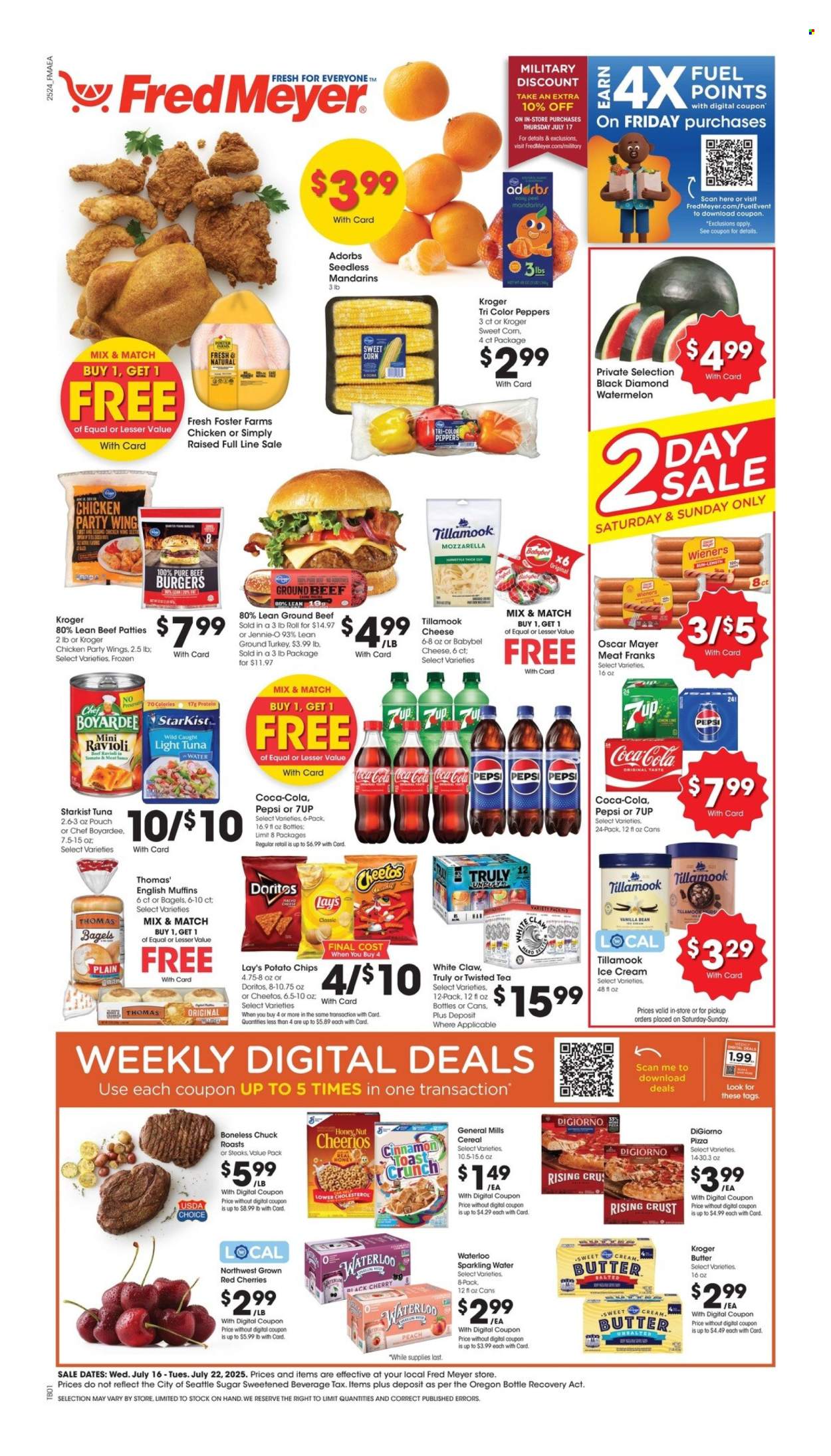 Fred Meyer ad - 07/16/2025 - 07/22/2025. Page 1