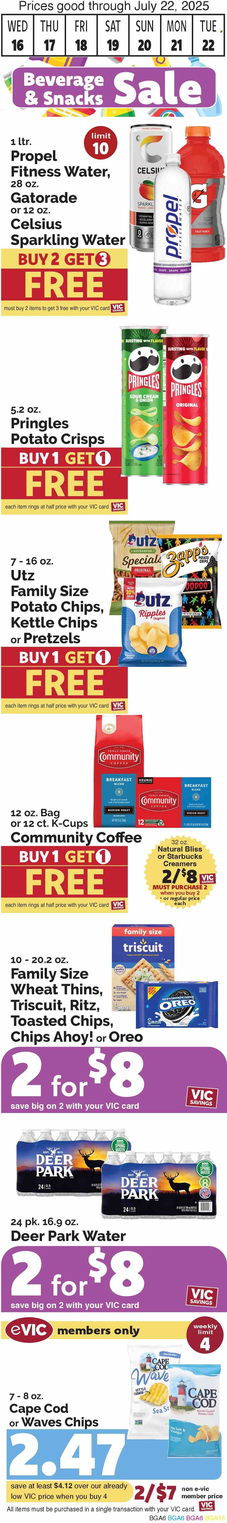 Harris Teeter ad - 07/16/2025 - 07/22/2025. Page 3