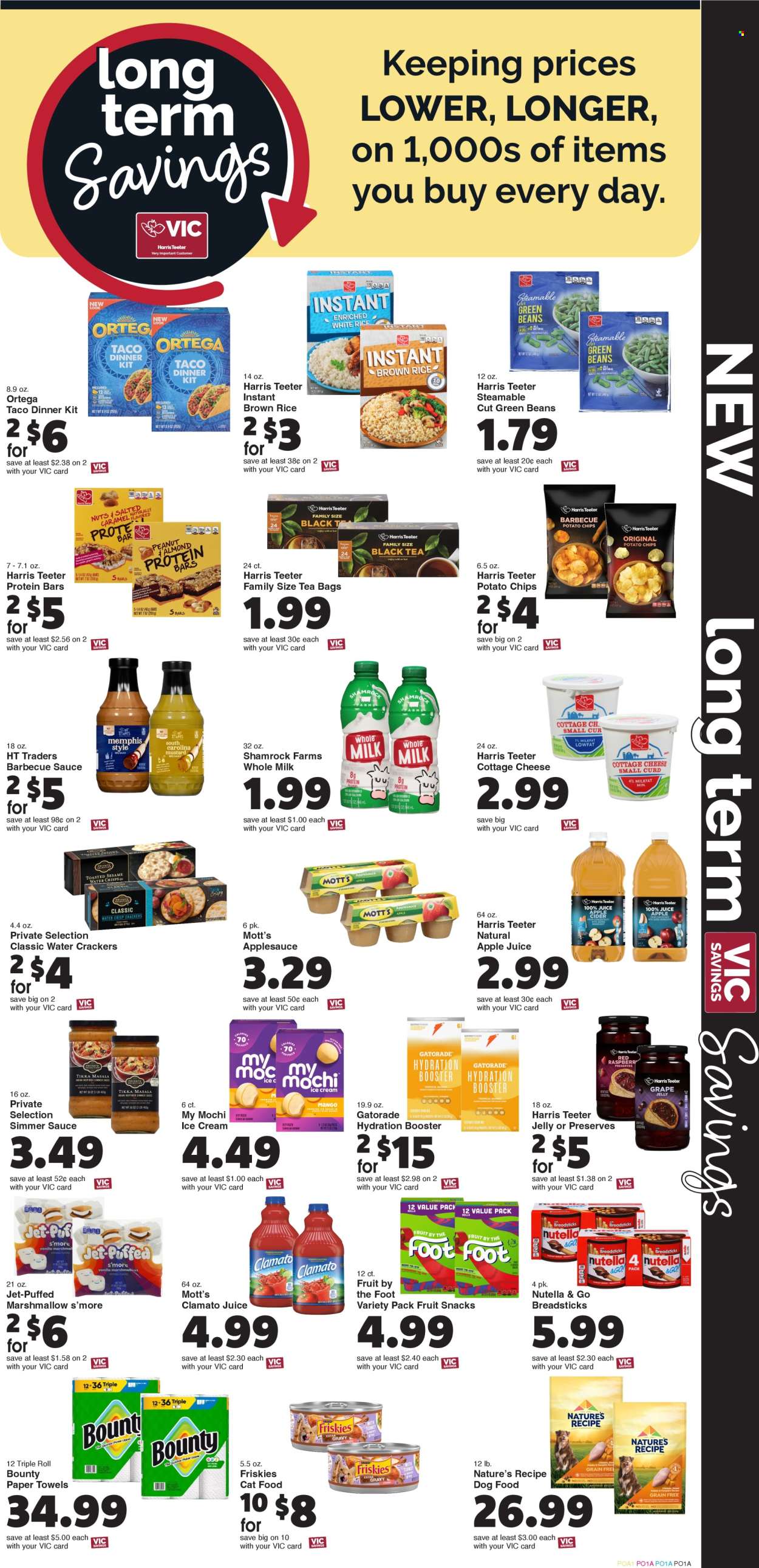 Harris Teeter ad - 07/16/2025 - 07/22/2025. Page 8