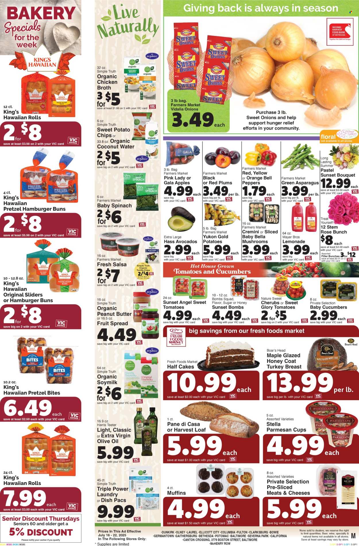 Harris Teeter ad - 07/16/2025 - 07/22/2025. Page 10