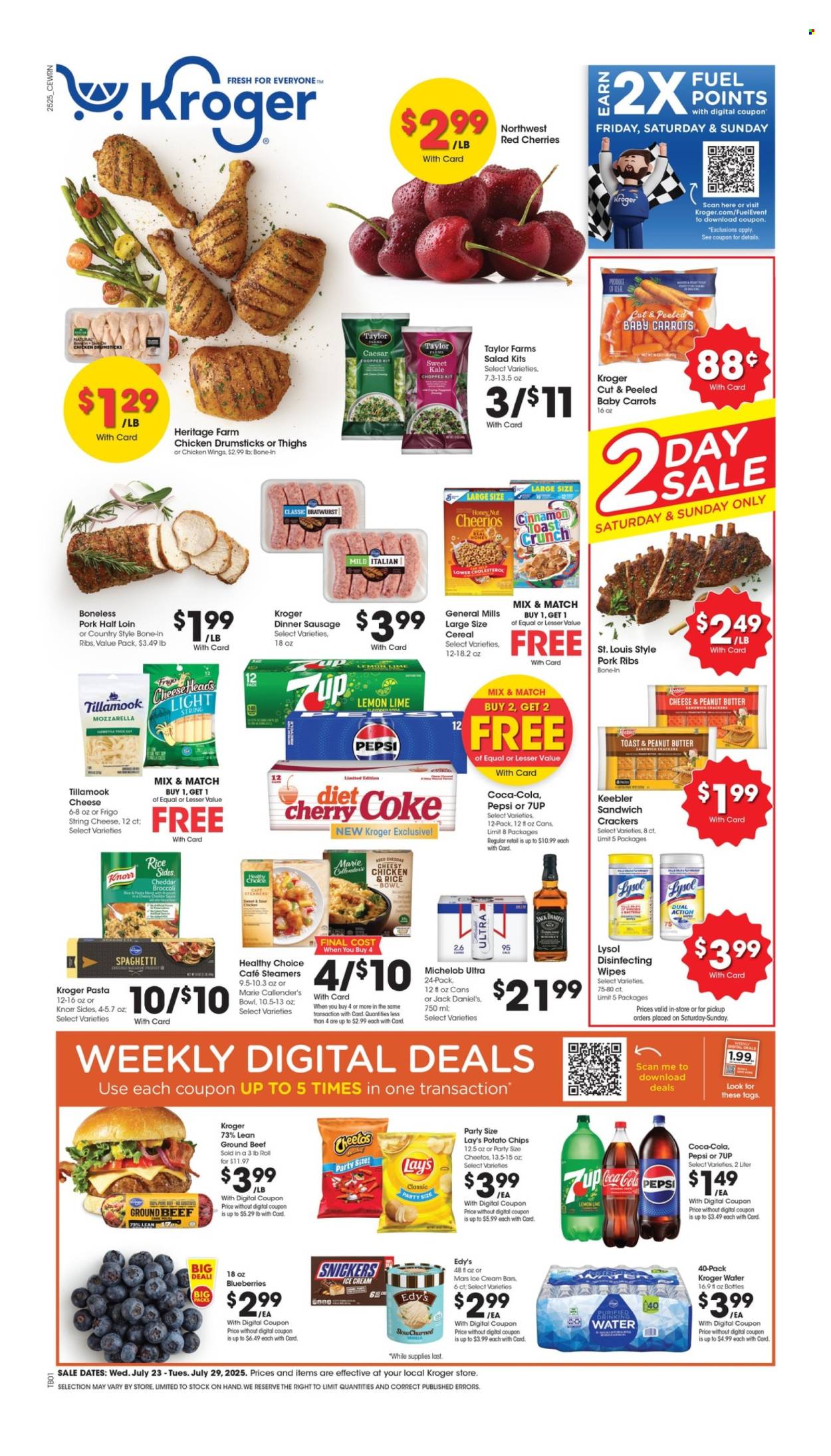 Kroger ad - 07/23/2025 - 07/29/2025. Page 1