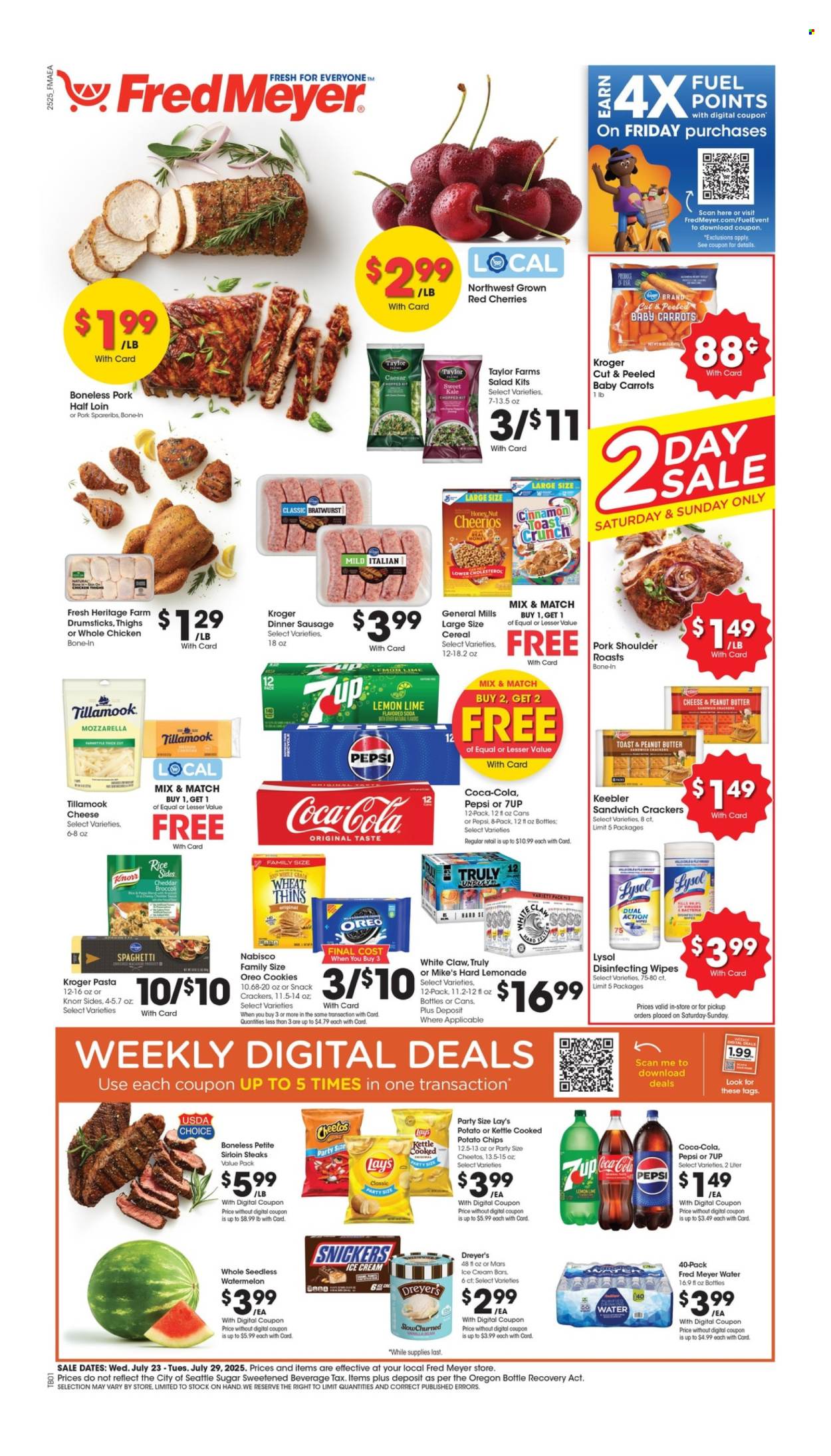 Fred Meyer ad - 07/23/2025 - 07/29/2025. Page 1