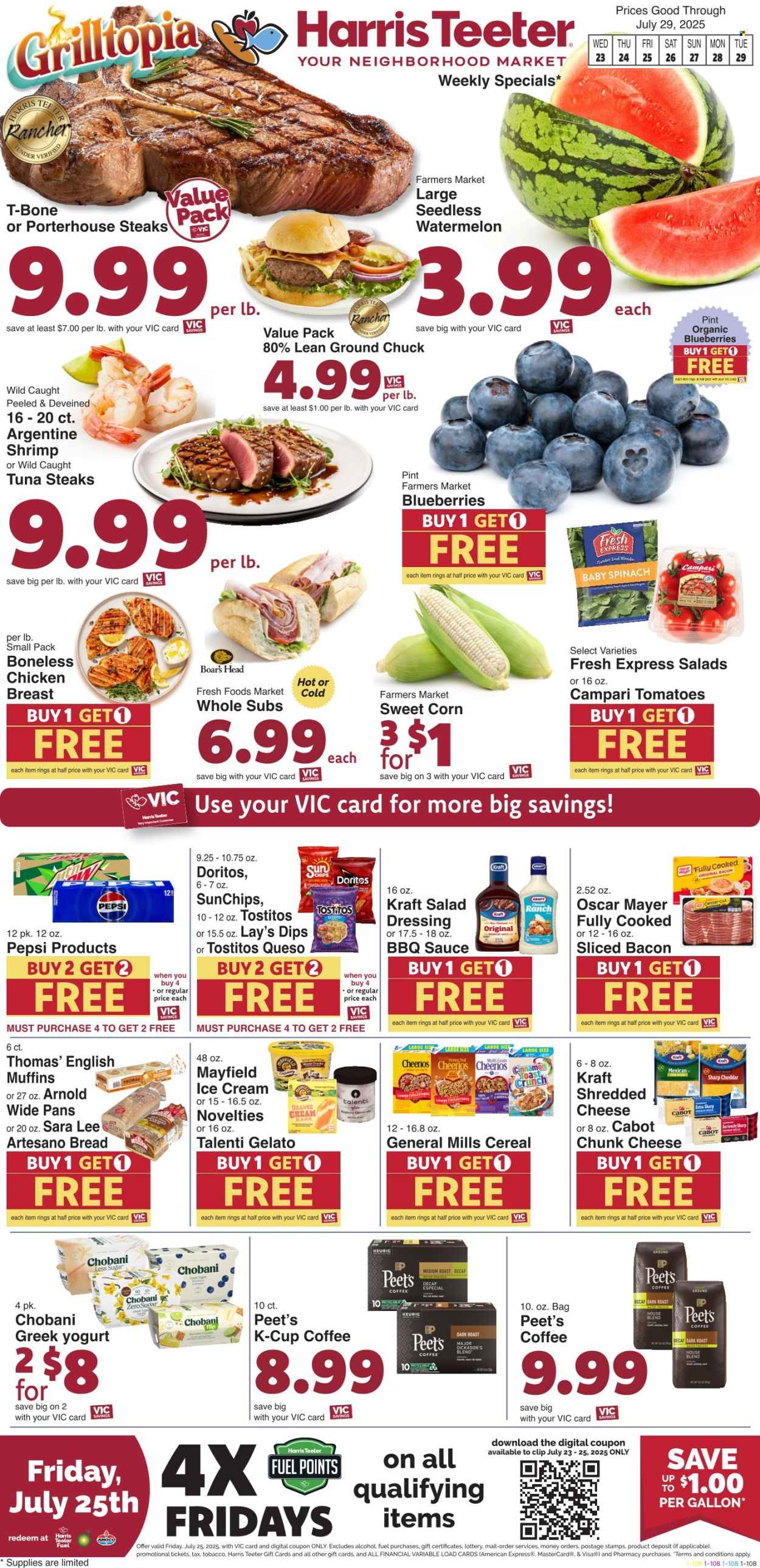 Harris Teeter ad - 07/23/2025 - 07/29/2025. Page 1