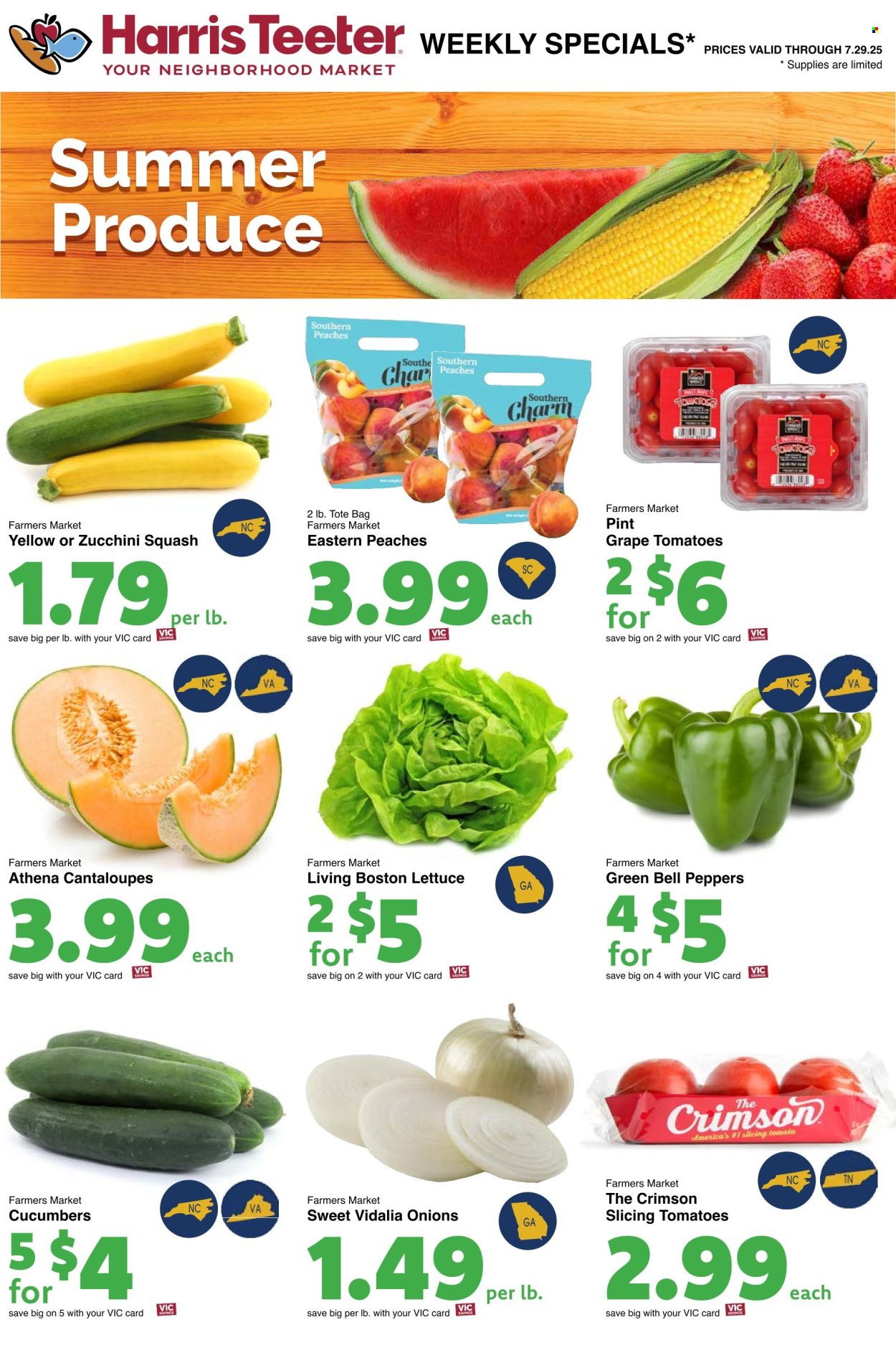 Harris Teeter ad - 07/23/2025 - 07/29/2025. Page 10