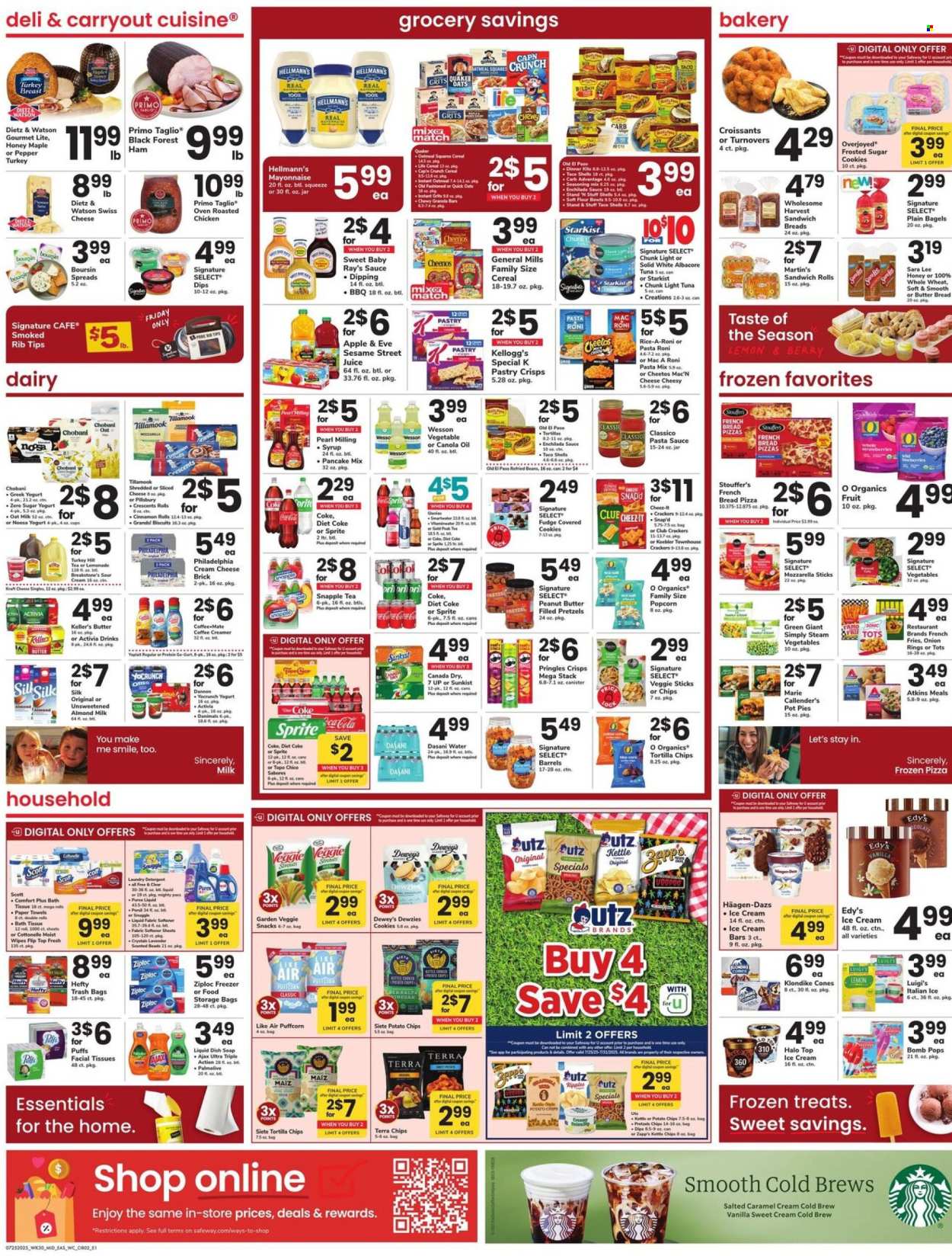 Safeway ad - 07/25/2025 - 07/31/2025. Page 2