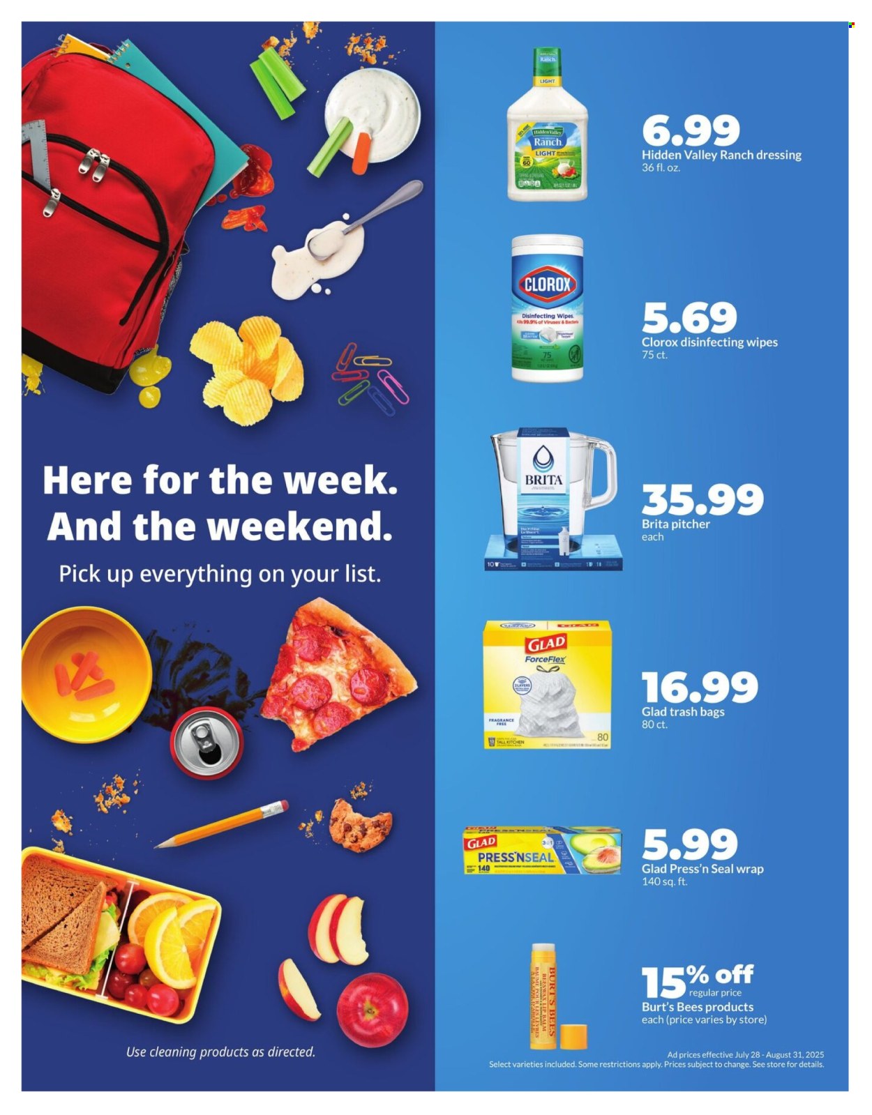 Hy-Vee ad - 07/28/2025 - 08/31/2025. Page 4