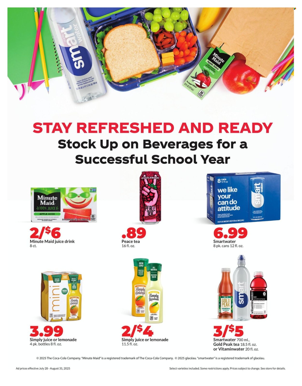 Hy-Vee ad - 07/28/2025 - 08/31/2025. Page 5