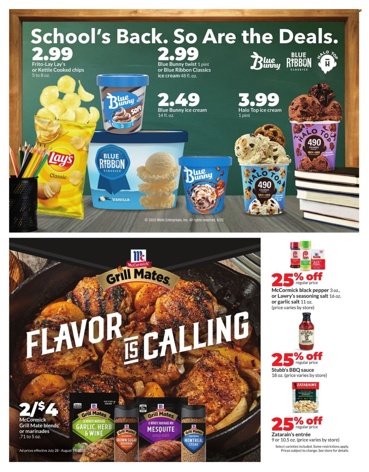 Hy-Vee ad - 07/28/2025 - 08/31/2025. Page 6