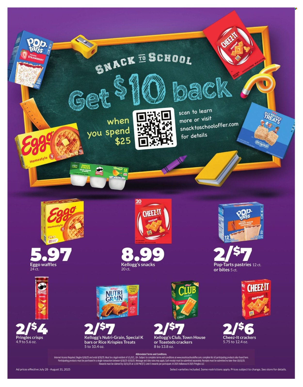 Hy-Vee ad - 07/28/2025 - 08/31/2025. Page 7