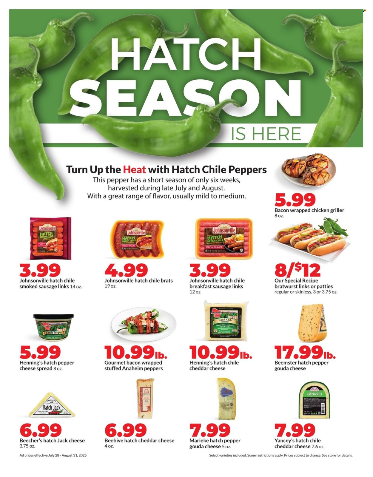Hy-Vee ad - 07/28/2025 - 08/31/2025. Page 10