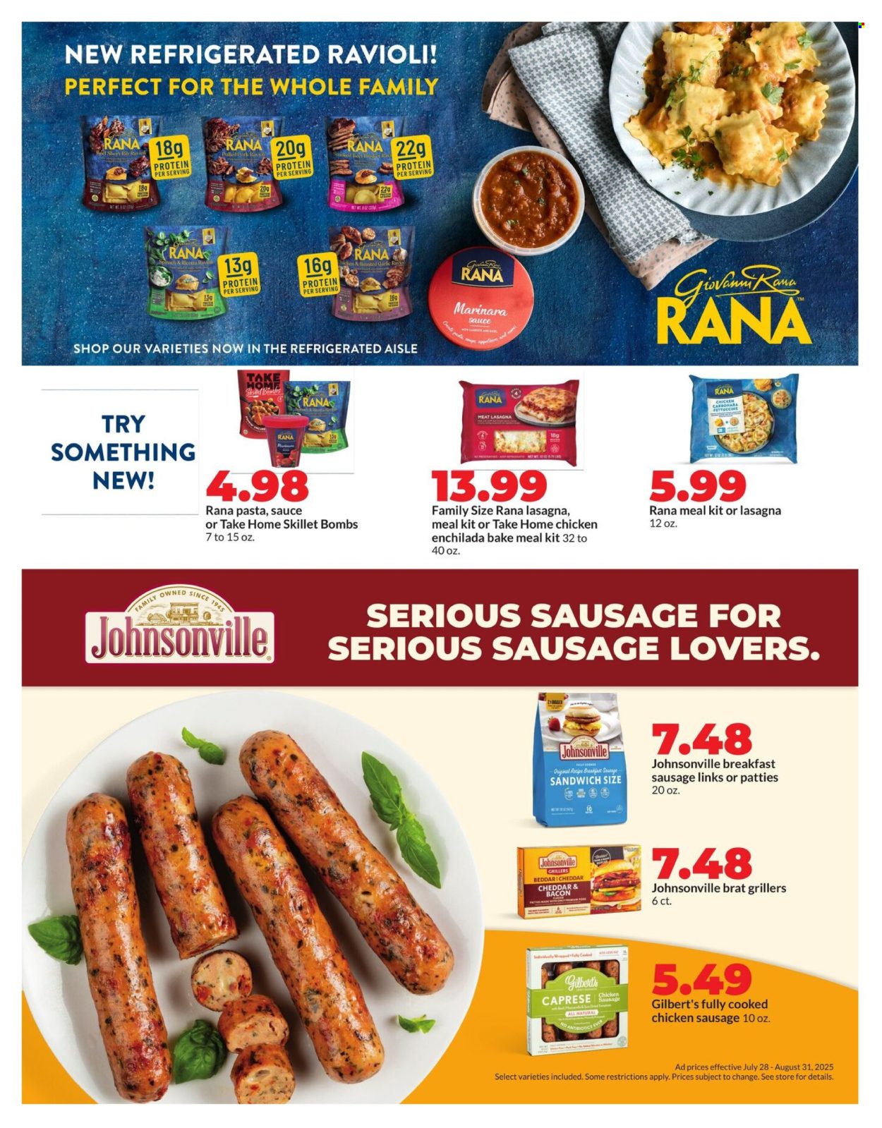 Hy-Vee ad - 07/28/2025 - 08/31/2025. Page 12