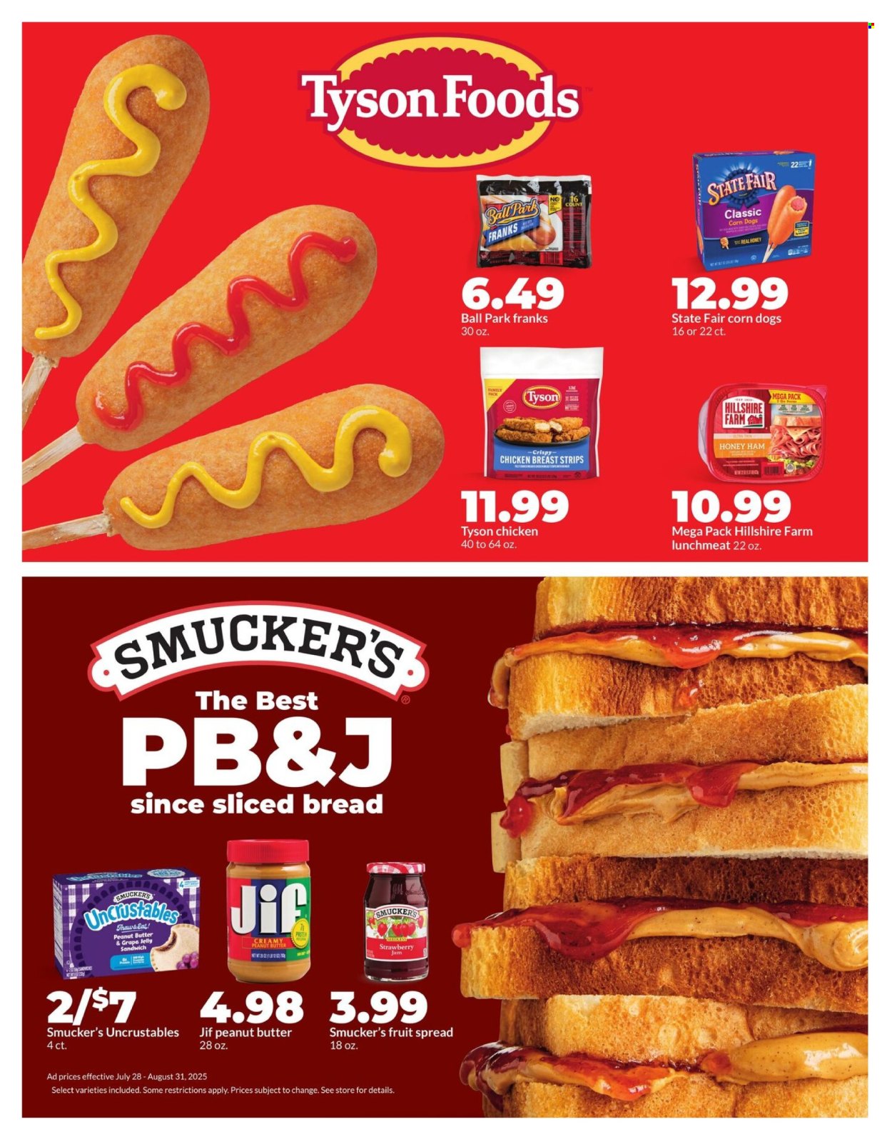 Hy-Vee ad - 07/28/2025 - 08/31/2025. Page 13