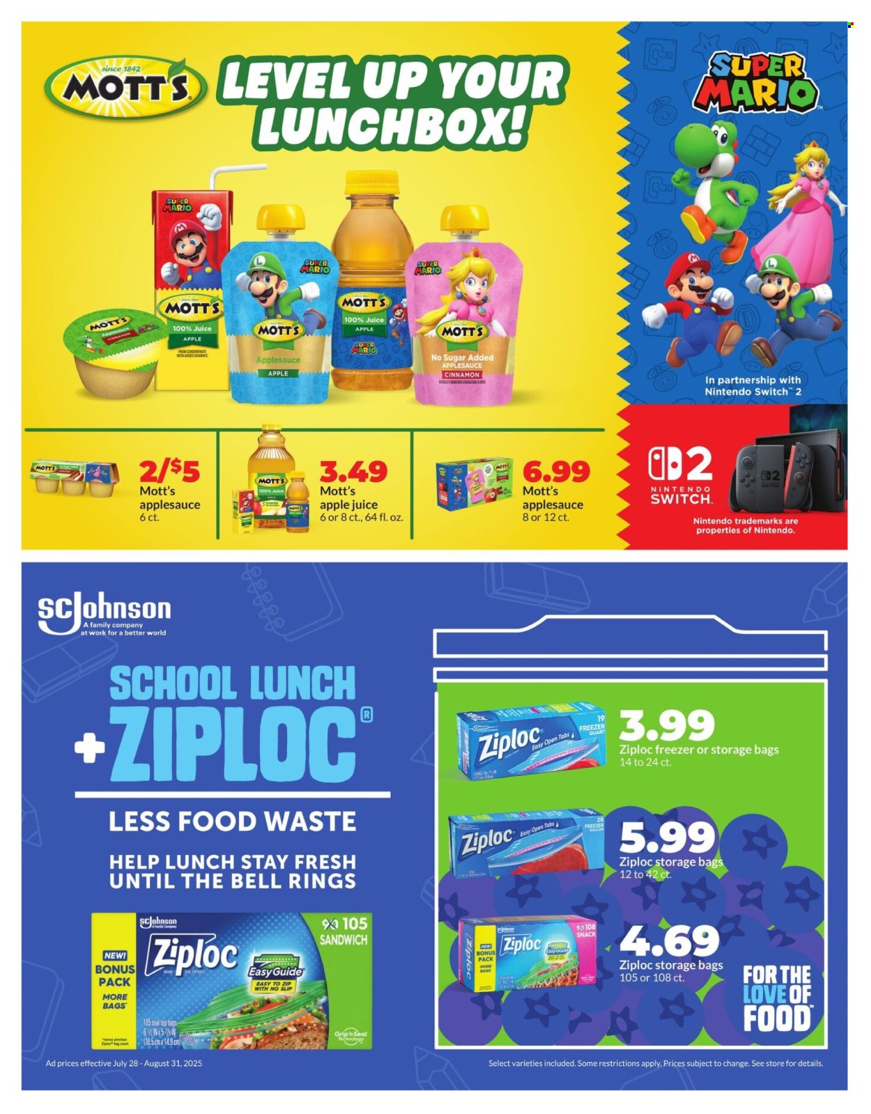 Hy-Vee ad - 07/28/2025 - 08/31/2025. Page 14