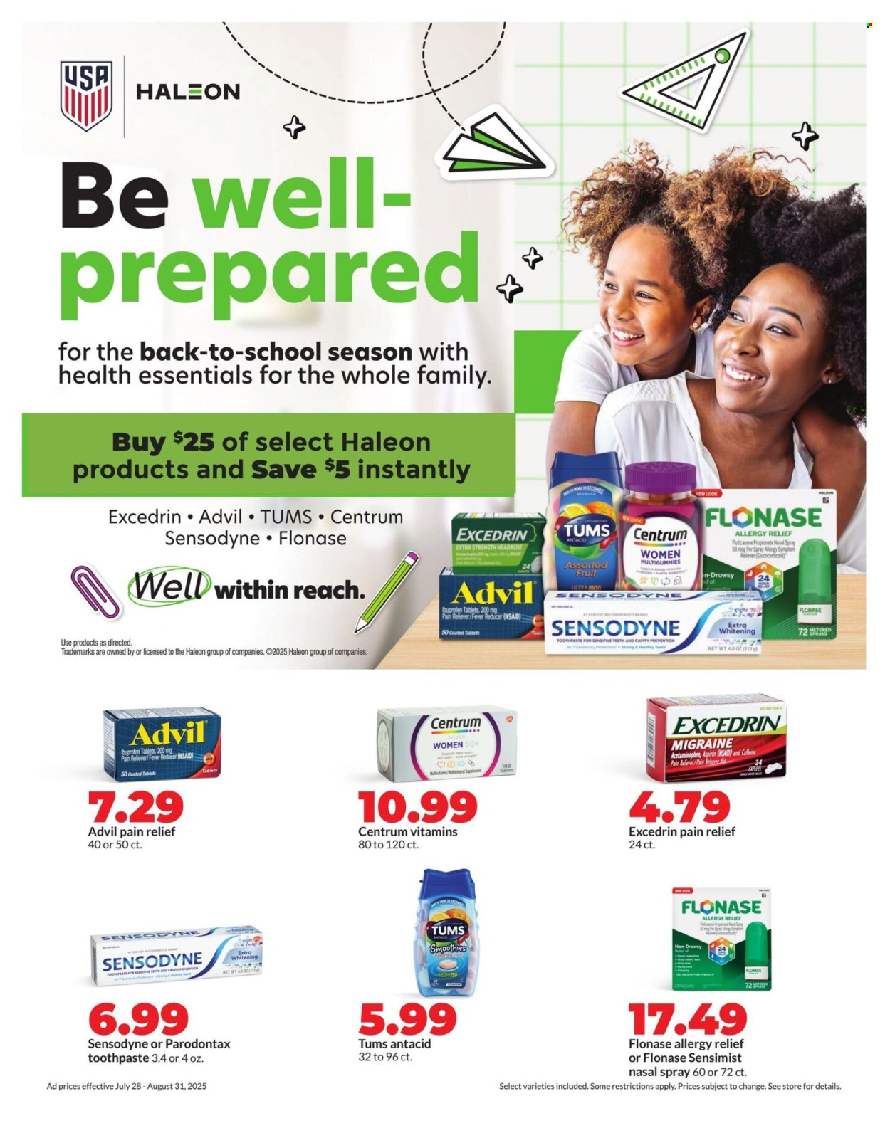 Hy-Vee ad - 07/28/2025 - 08/31/2025. Page 16