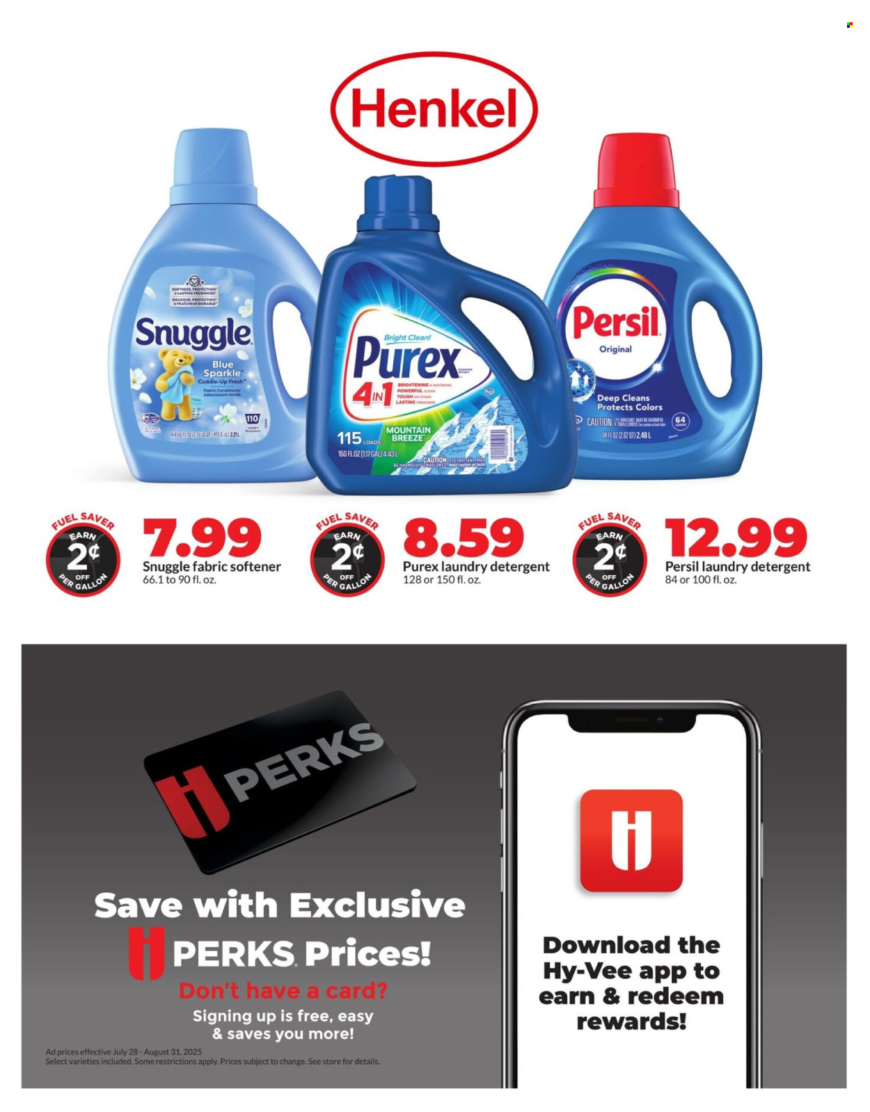 Hy-Vee ad - 07/28/2025 - 08/31/2025. Page 17