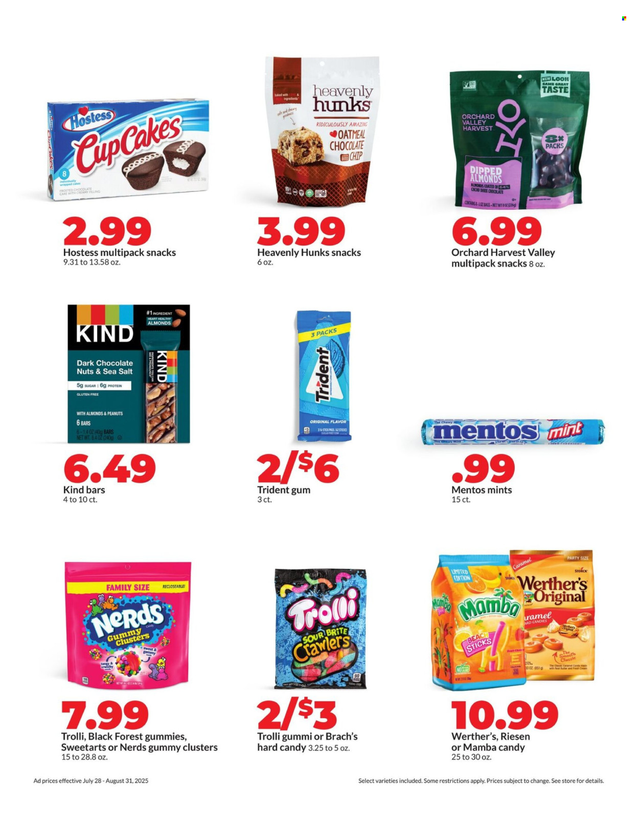 Hy-Vee ad - 07/28/2025 - 08/31/2025. Page 20