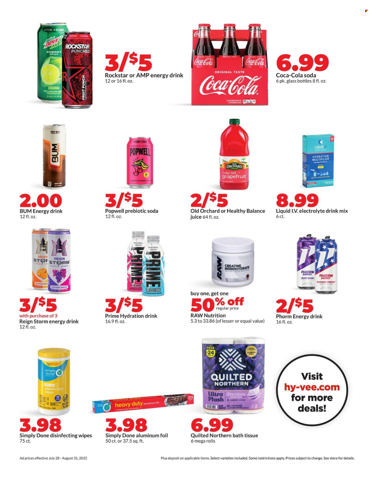 Hy-Vee ad - 07/28/2025 - 08/31/2025. Page 23