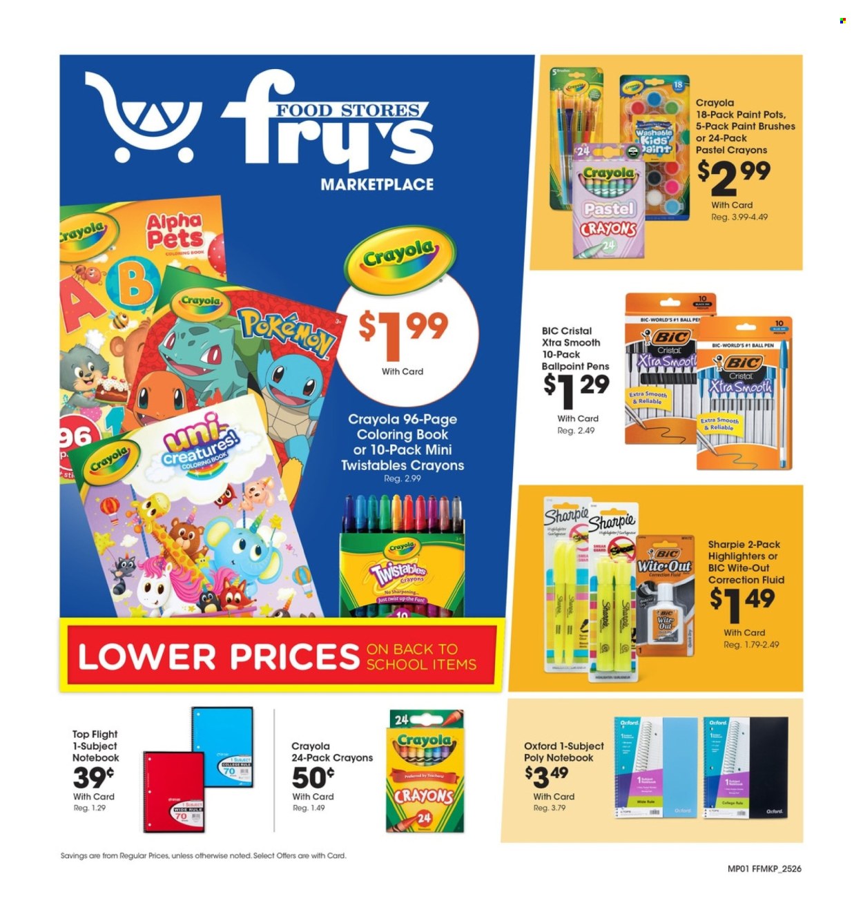 Fry’s ad - 07/30/2025 - 08/05/2025. Page 1