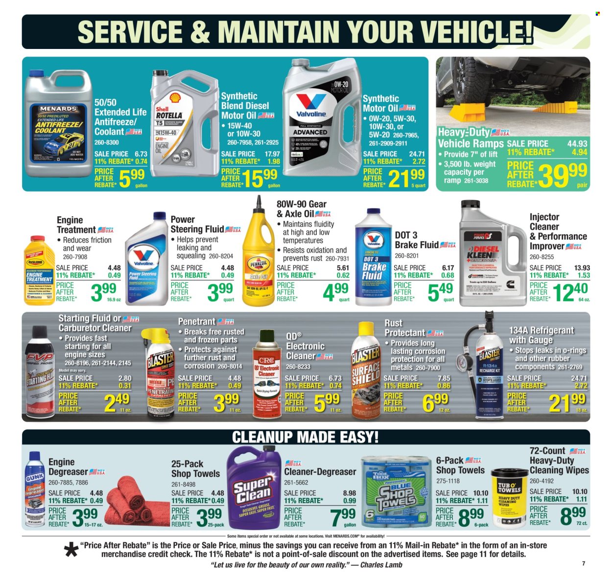 Menards ad - 07/31/2025 - 08/10/2025. Page 10