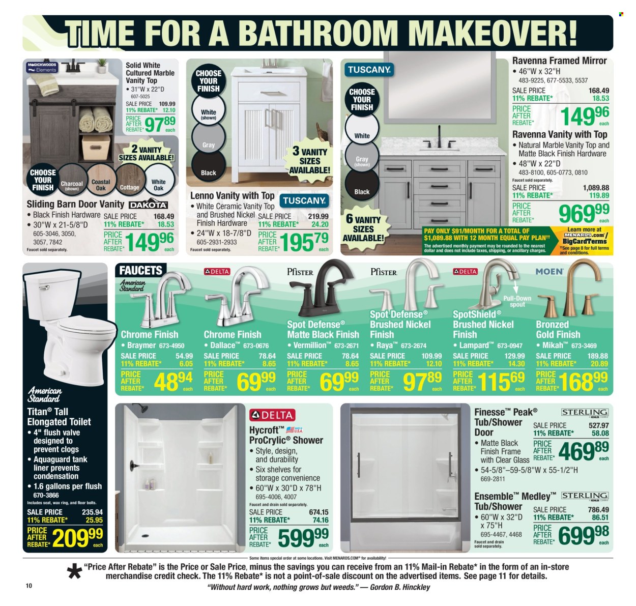 Menards ad - 07/31/2025 - 08/10/2025. Page 14