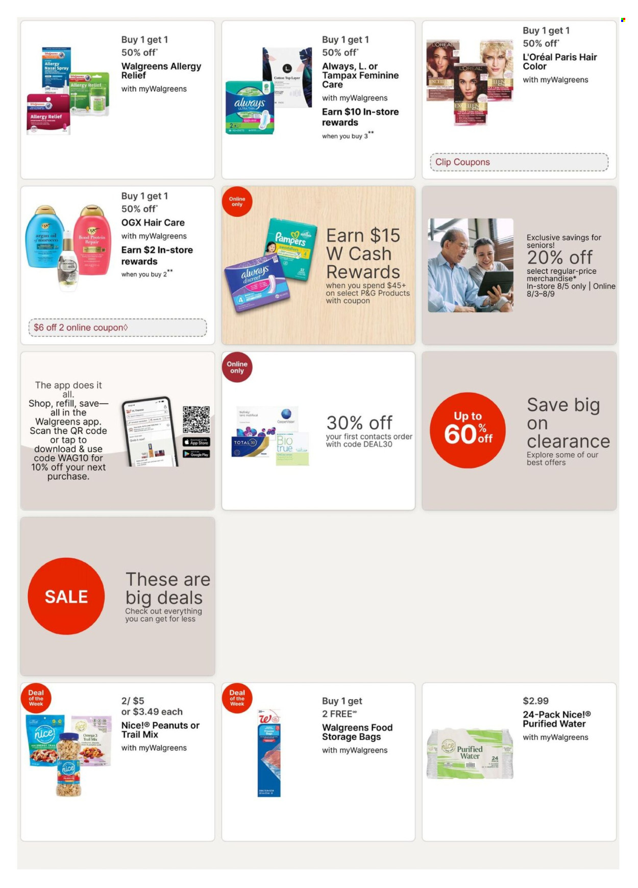 Walgreens ad - 08/03/2025 - 08/09/2025. Page 3