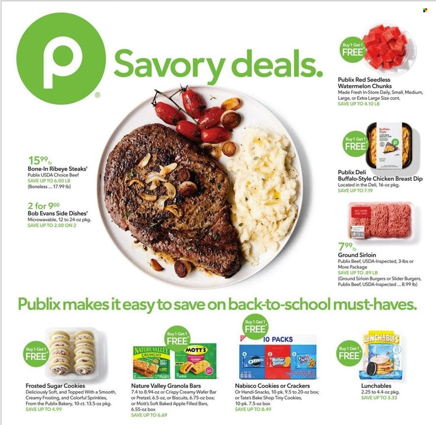Publix ad - 07/31/2025 - 08/06/2025. Page 1