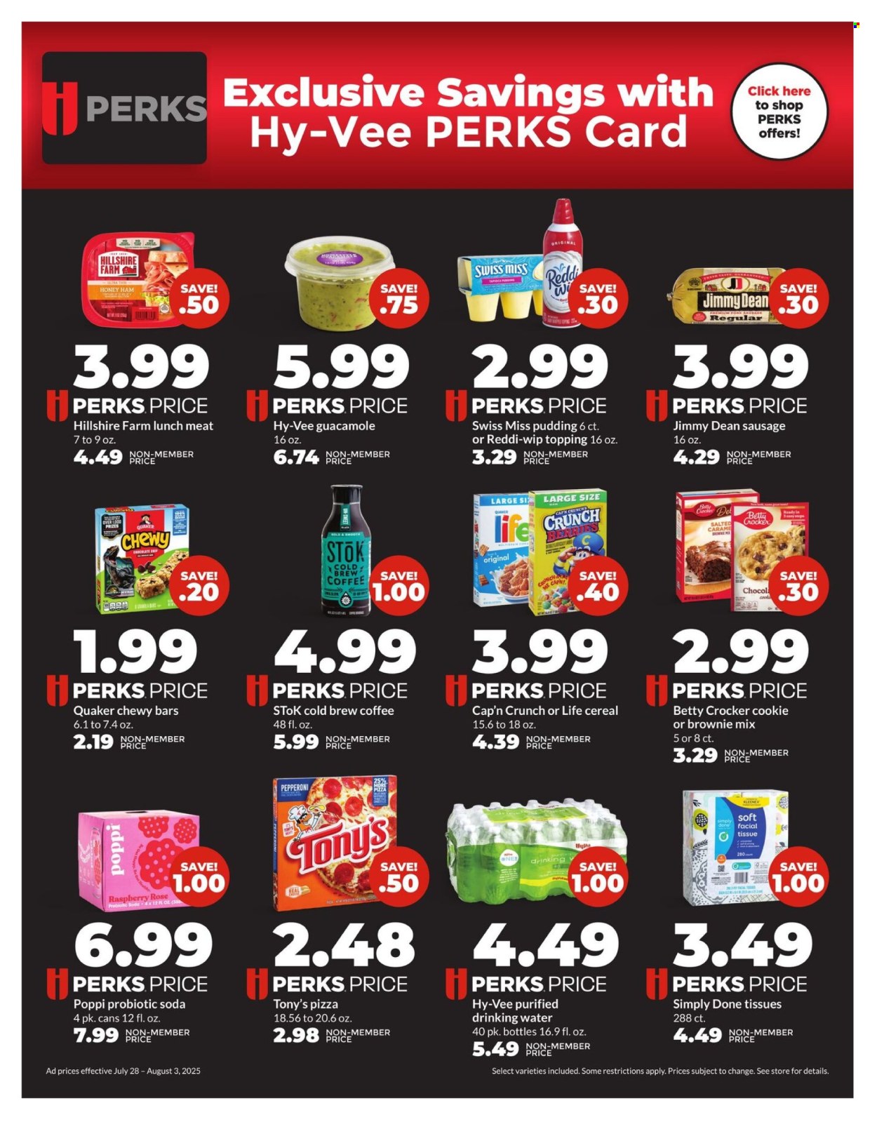 Hy-Vee ad - 07/28/2025 - 08/03/2025. Page 3
