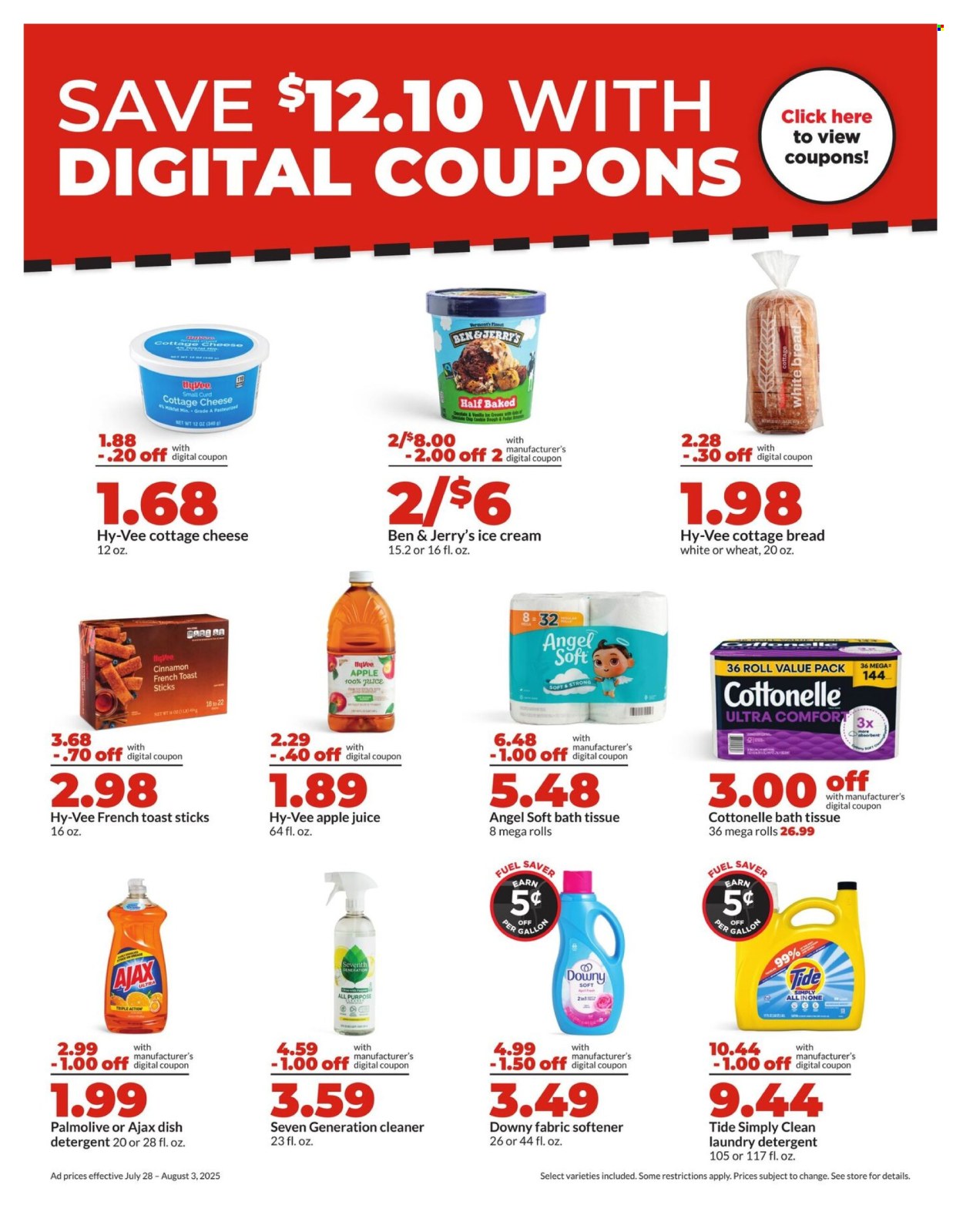 Hy-Vee ad - 07/28/2025 - 08/03/2025. Page 4