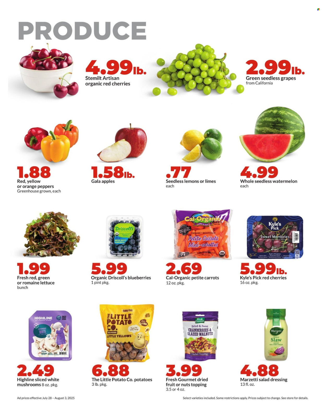 Hy-Vee ad - 07/28/2025 - 08/03/2025. Page 7