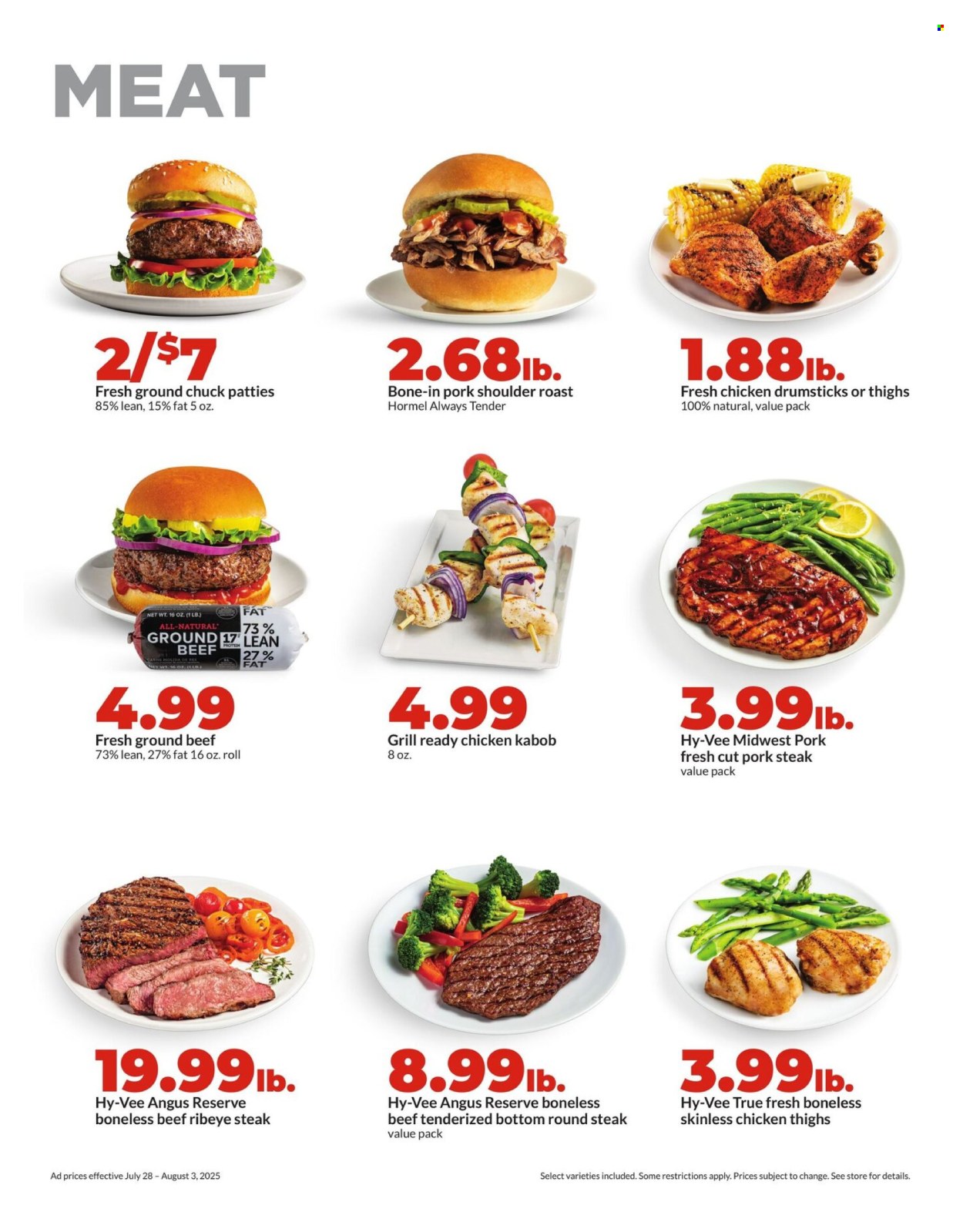 Hy-Vee ad - 07/28/2025 - 08/03/2025. Page 8