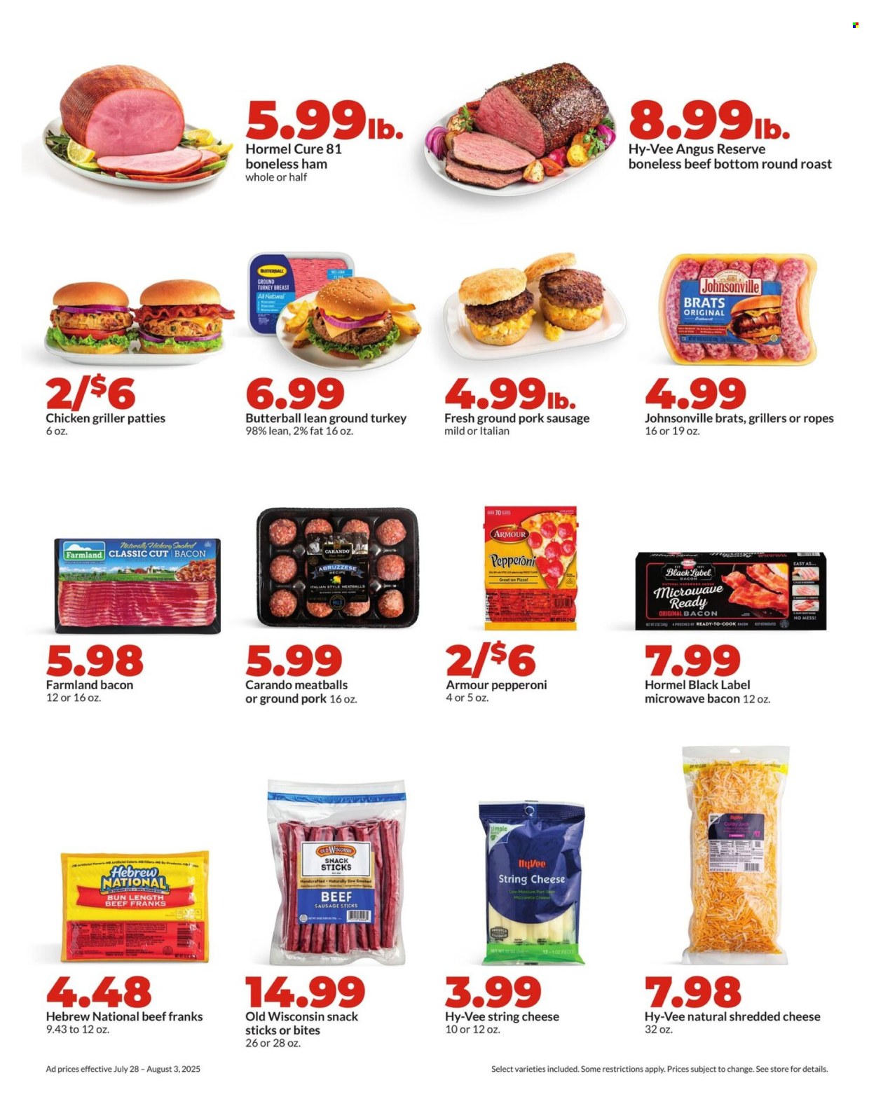 Hy-Vee ad - 07/28/2025 - 08/03/2025. Page 9
