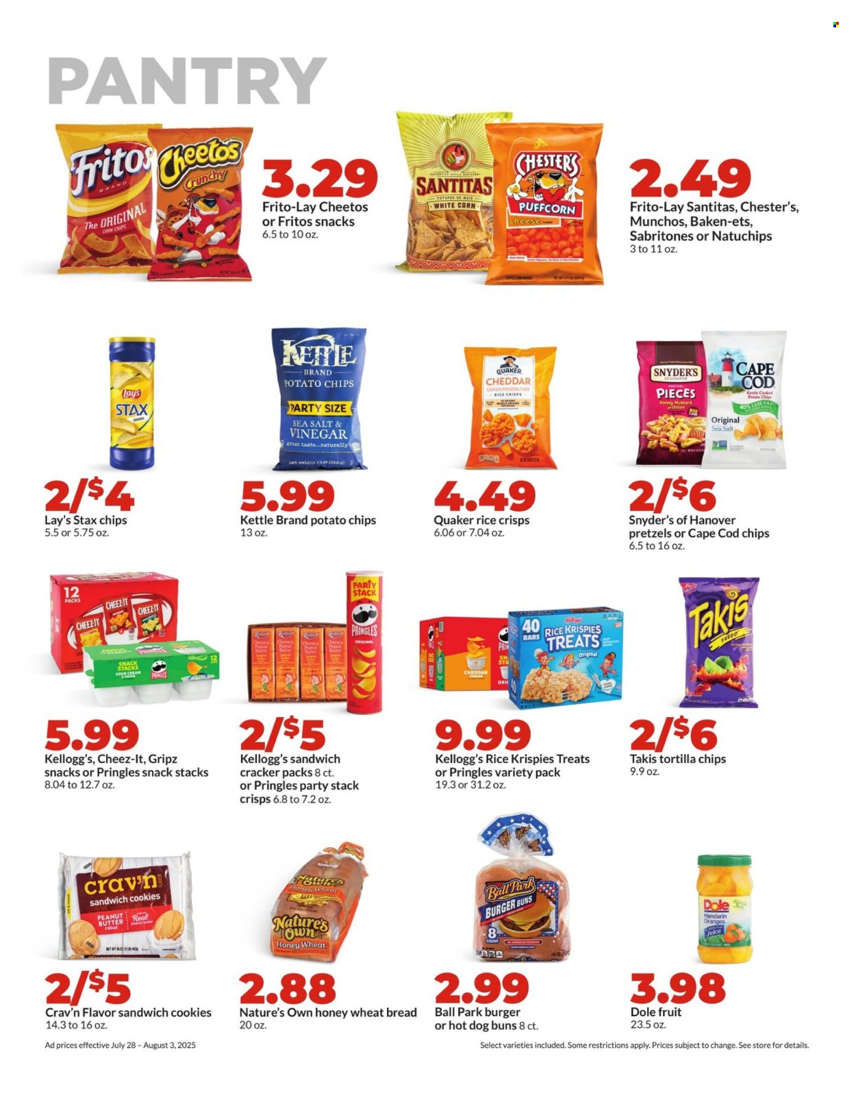 Hy-Vee ad - 07/28/2025 - 08/03/2025. Page 15