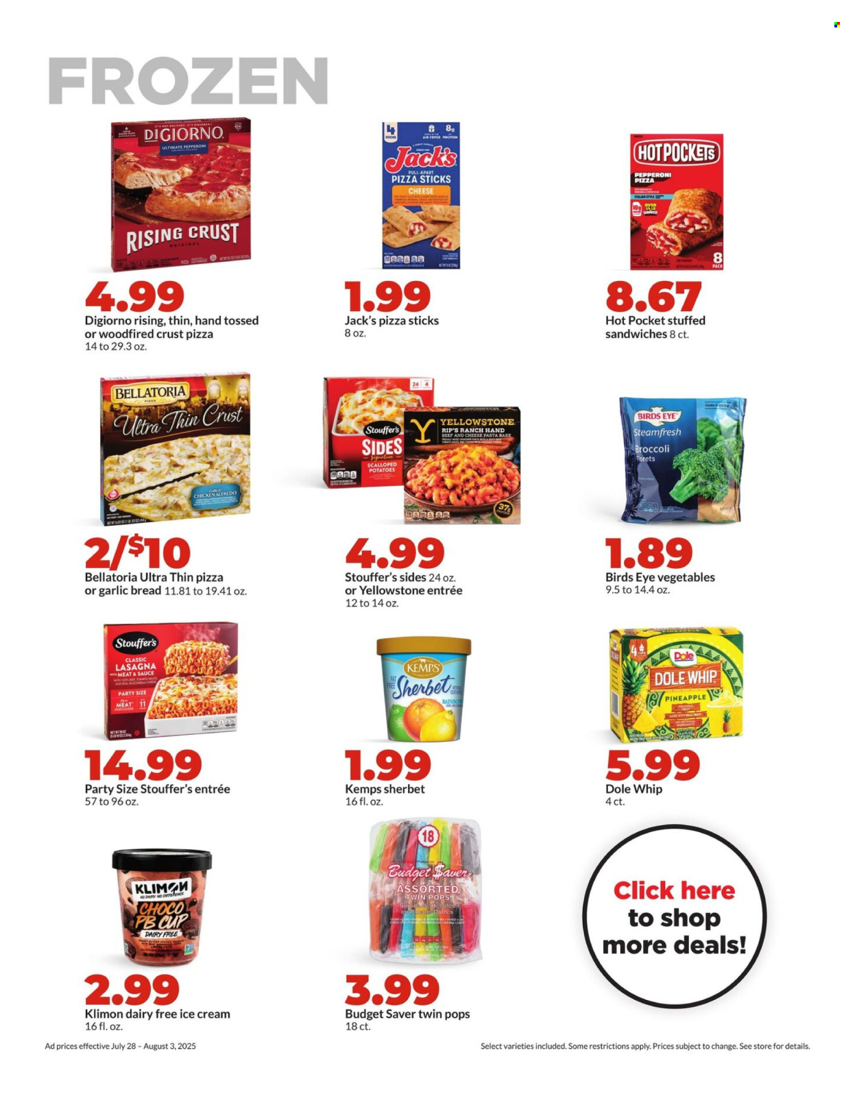 Hy-Vee ad - 07/28/2025 - 08/03/2025. Page 23