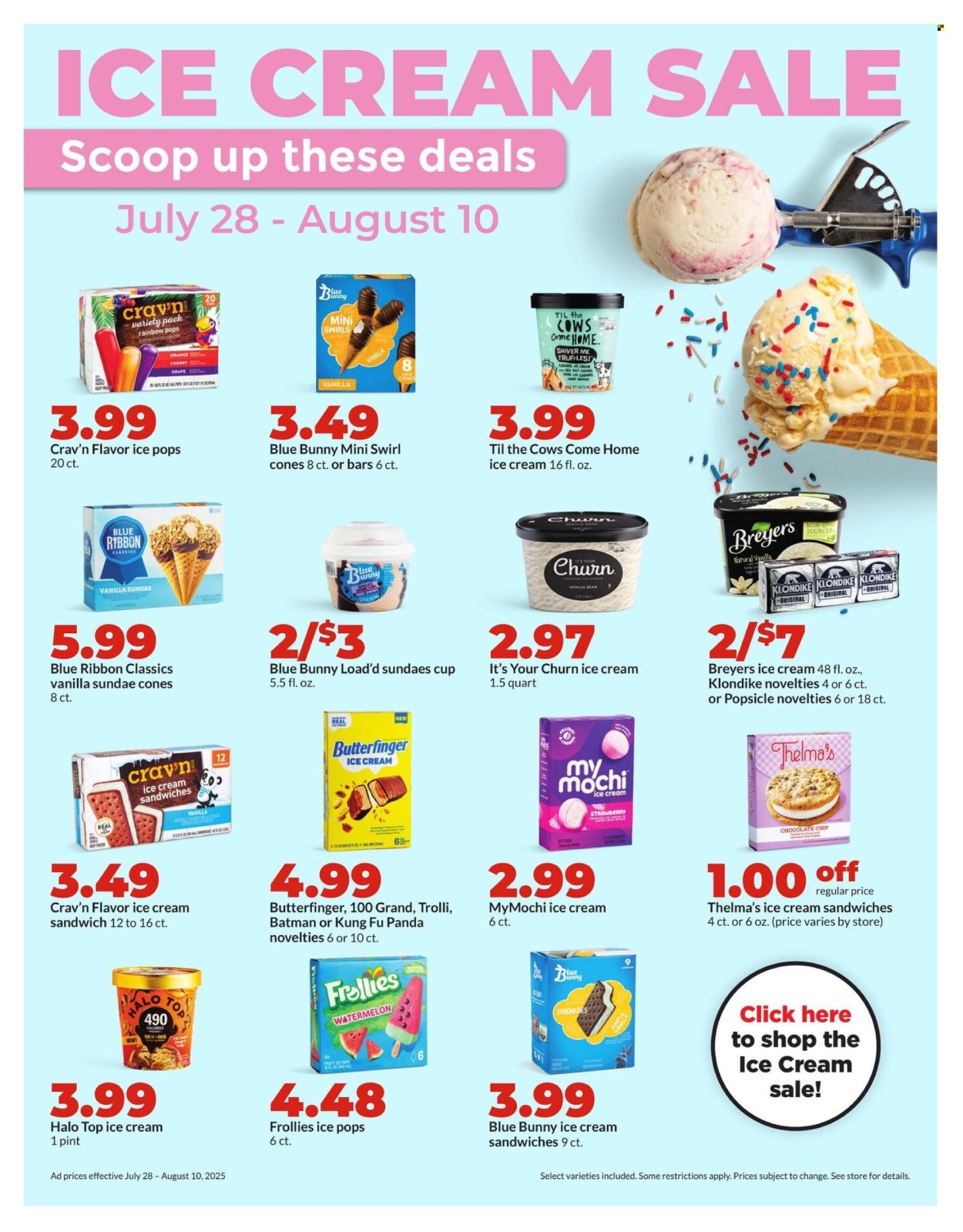 Hy-Vee ad - 07/28/2025 - 08/03/2025. Page 24