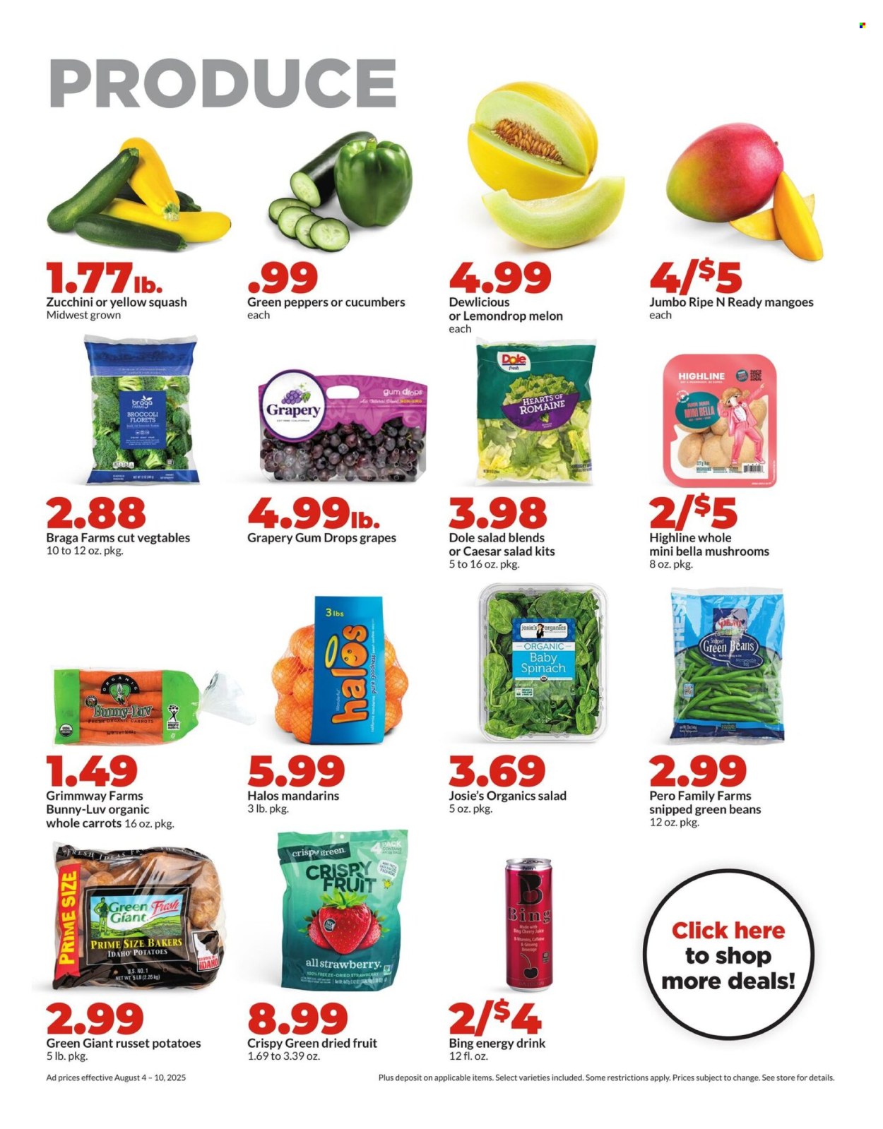 Hy-Vee ad - 08/04/2025 - 08/10/2025. Page 10