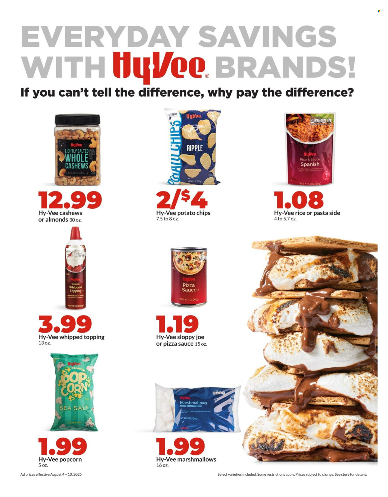 Hy-Vee ad - 08/04/2025 - 08/10/2025. Page 16