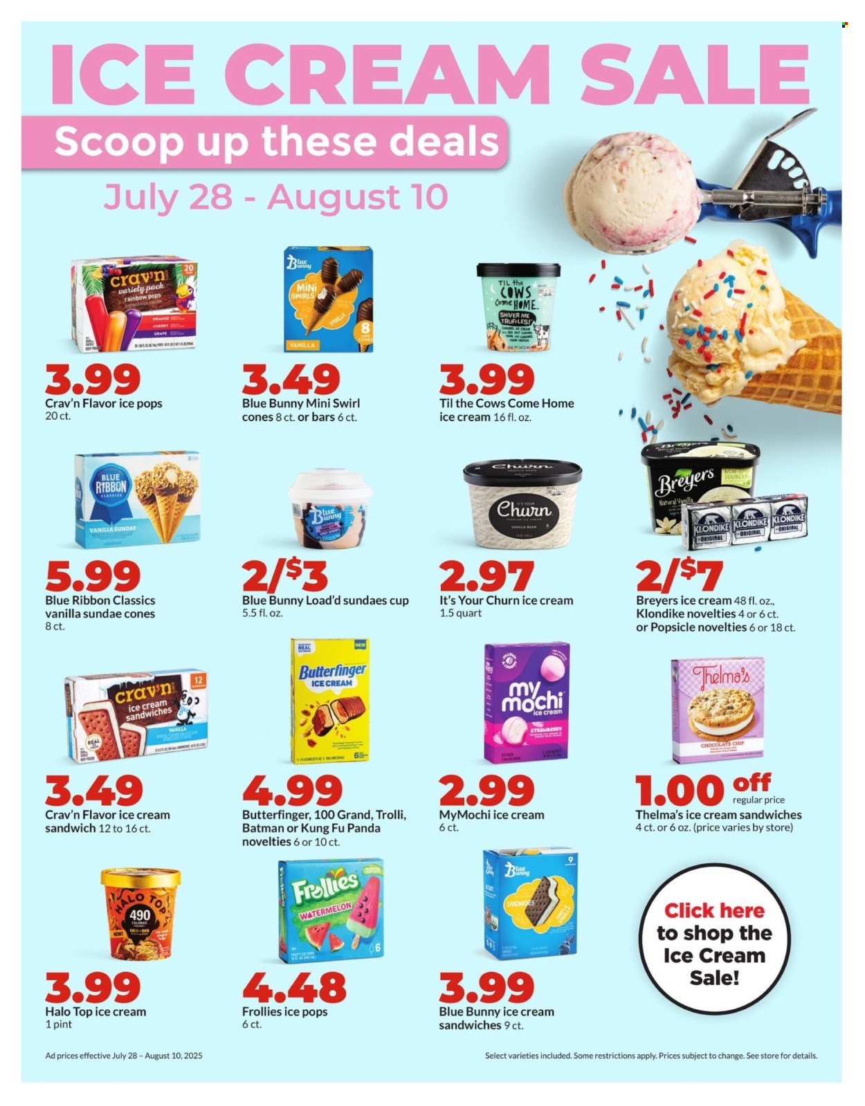 Hy-Vee ad - 08/04/2025 - 08/10/2025. Page 28
