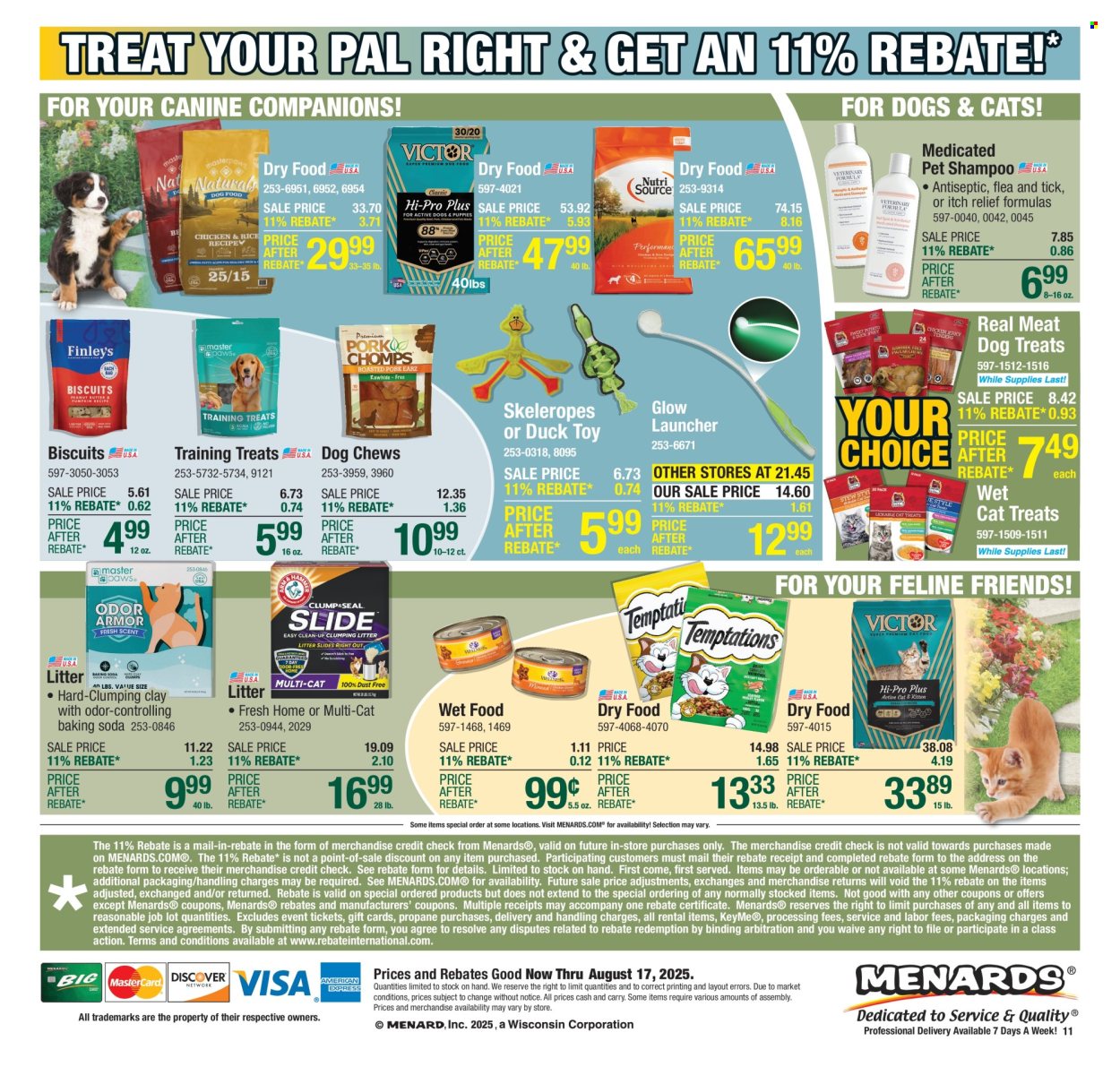 Menards ad - 08/07/2025 - 08/17/2025. Page 17