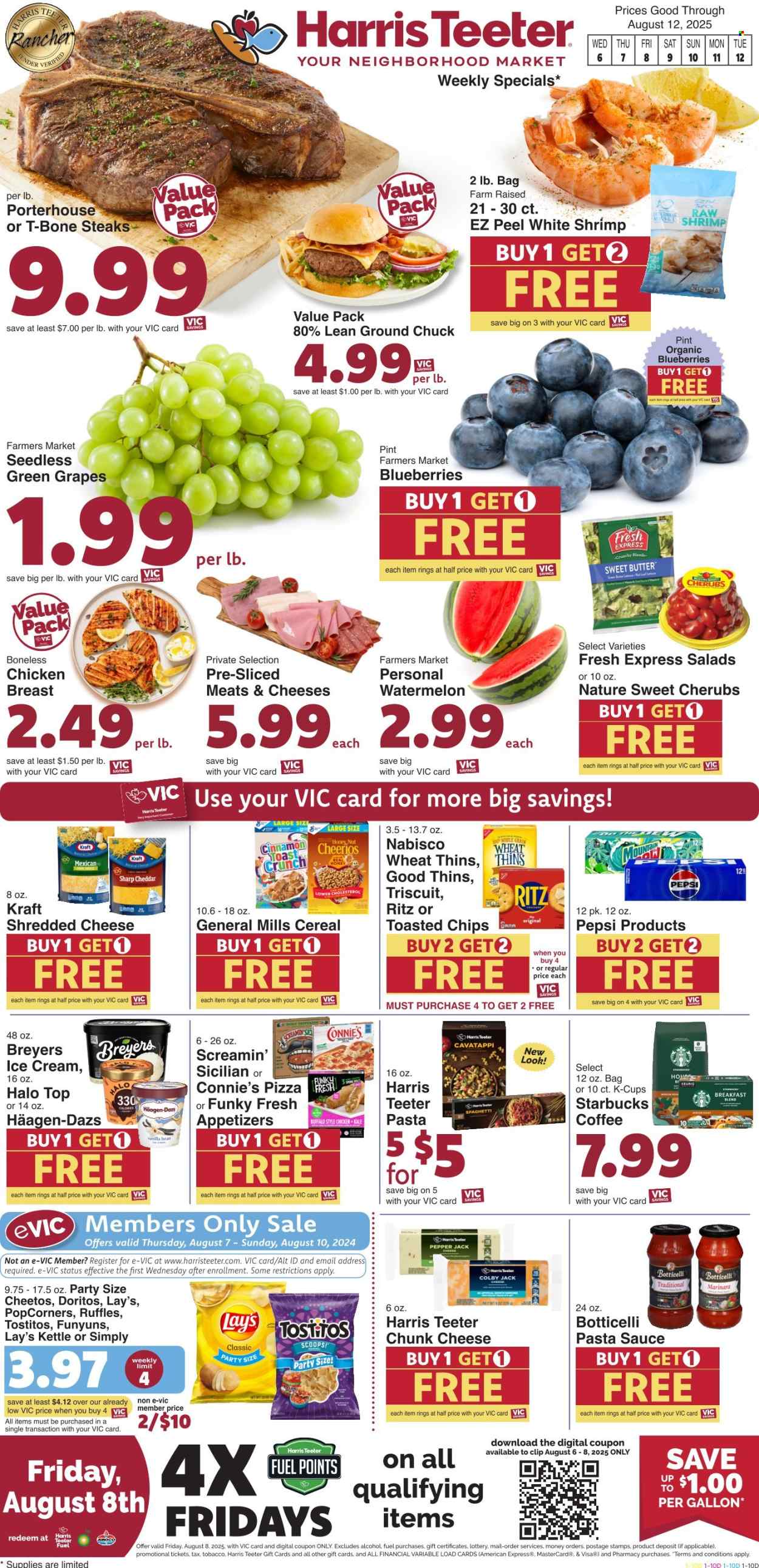 Harris Teeter ad - 08/06/2025 - 08/12/2025. Page 1