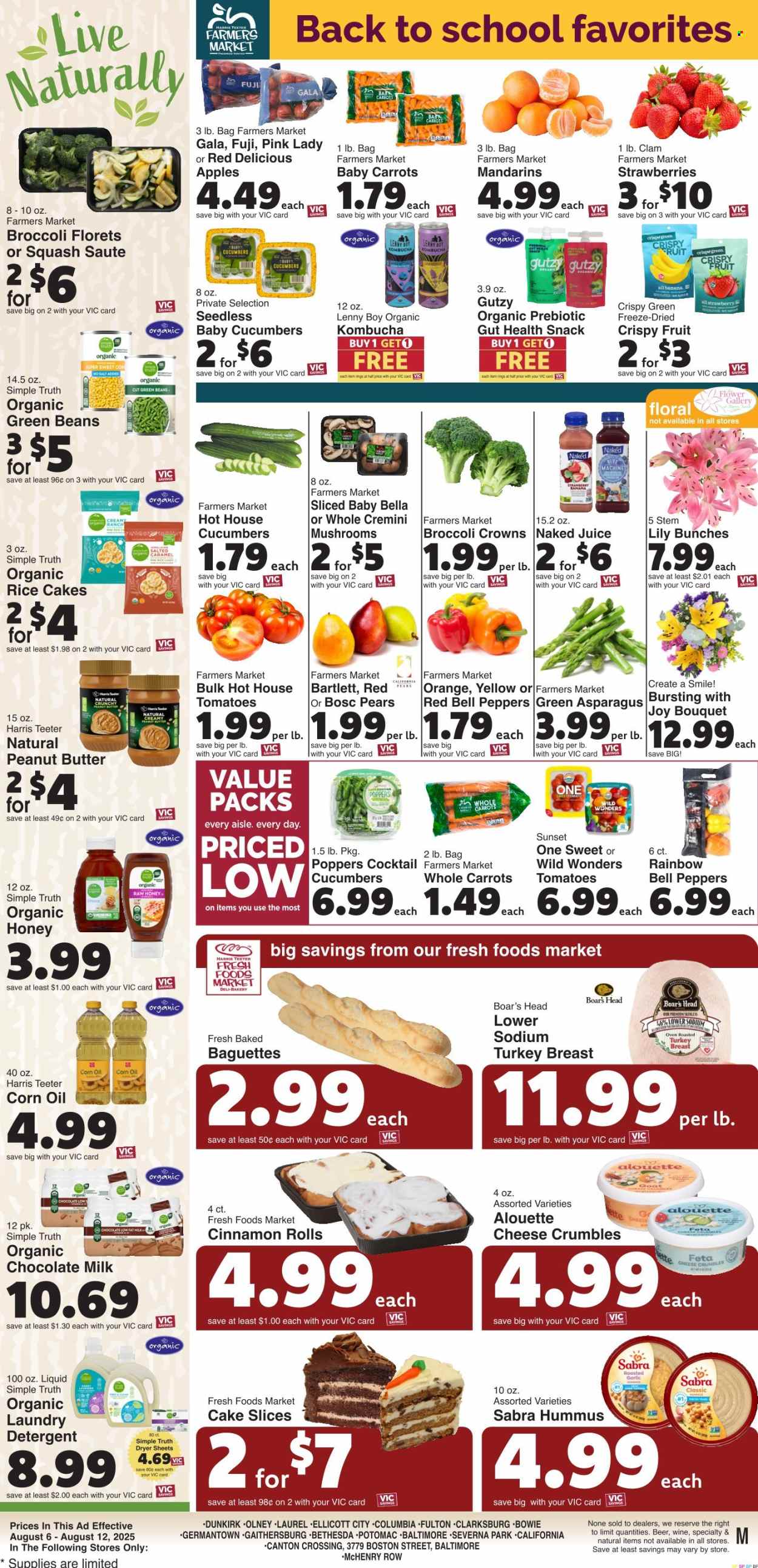 Harris Teeter ad - 08/06/2025 - 08/12/2025. Page 11