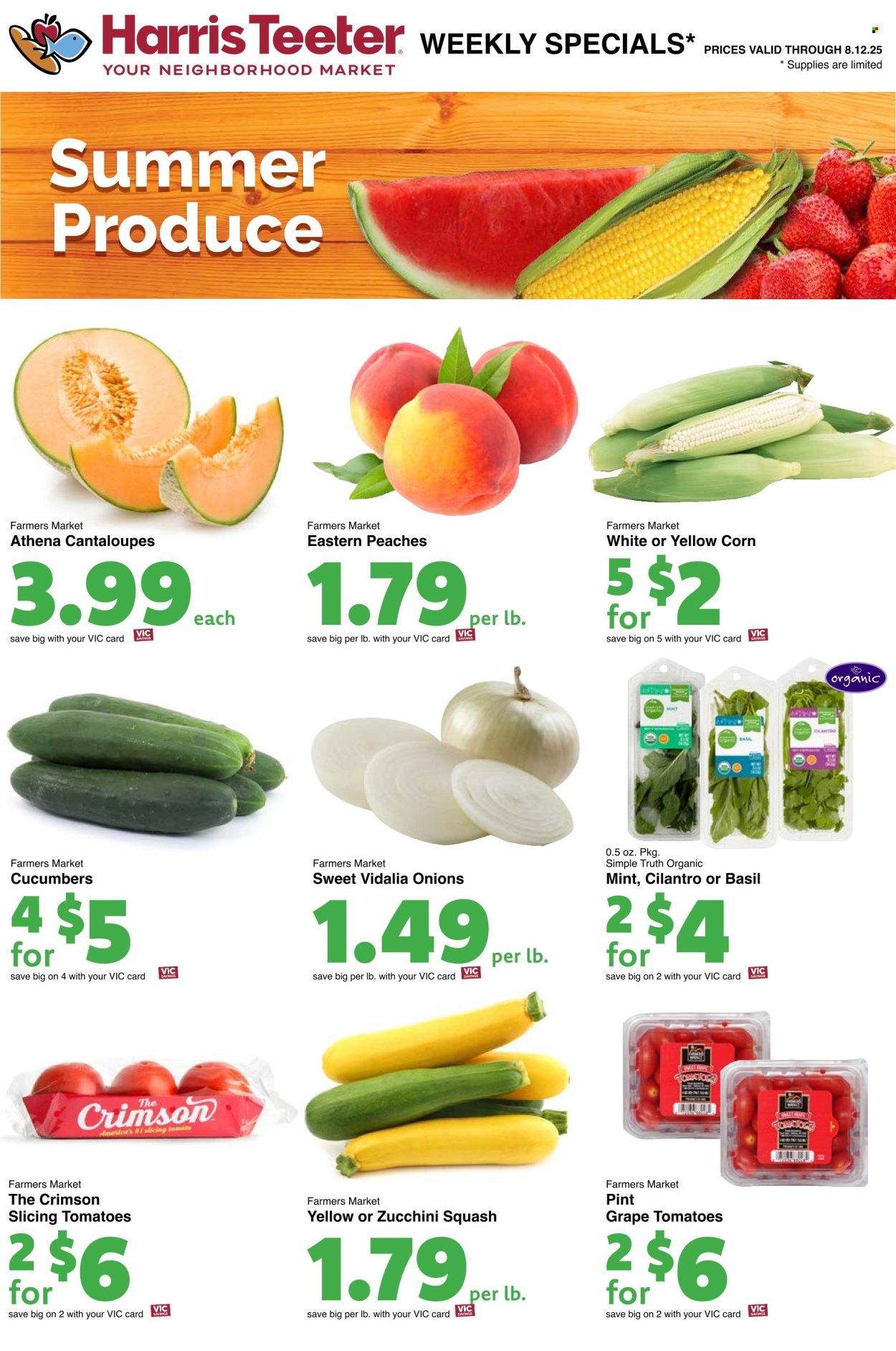 Harris Teeter ad - 08/06/2025 - 08/12/2025. Page 13