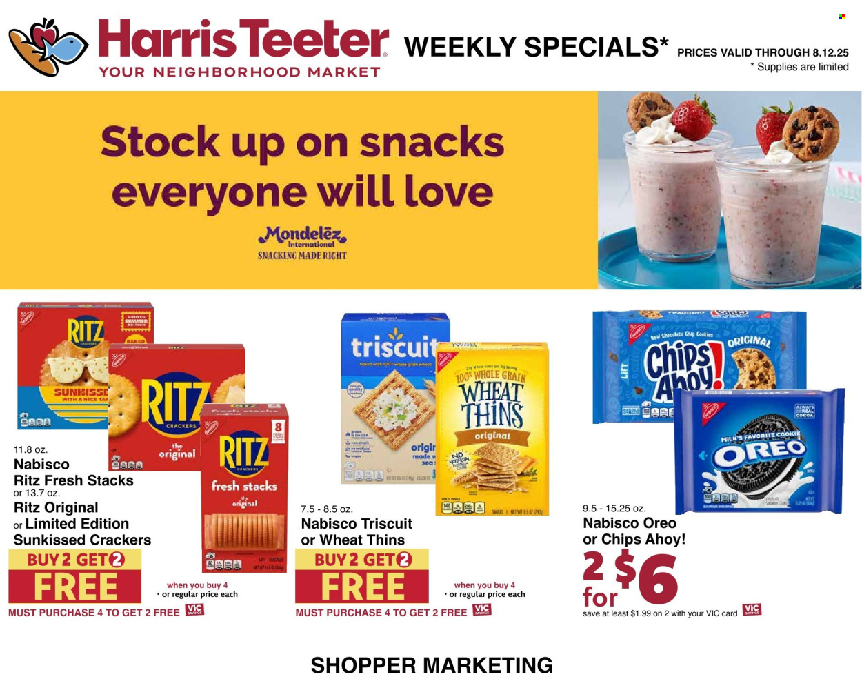 Harris Teeter ad - 08/06/2025 - 08/12/2025. Page 14