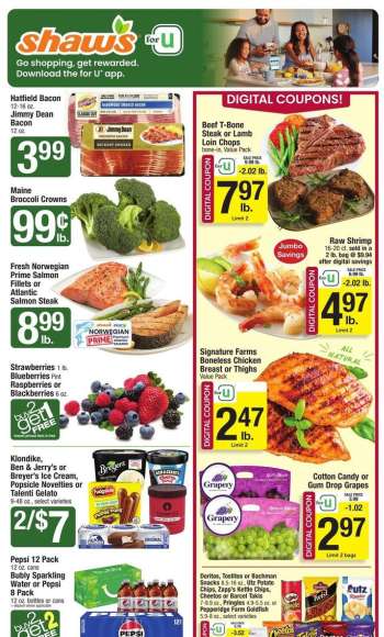 Shaw’s Flyer - 08/08/2025 - 08/14/2025.