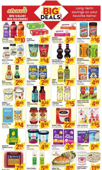 Shaw’s Flyer - 08/08/2025 - 08/14/2025.