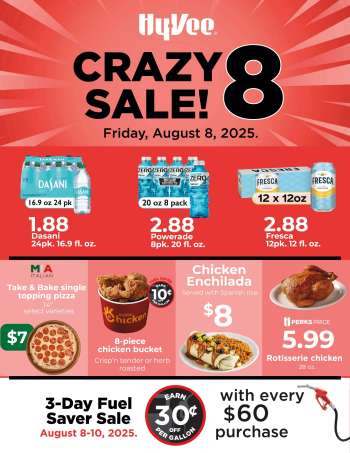 Hy-Vee Flyer - 08/08/2025 - 08/08/2025.