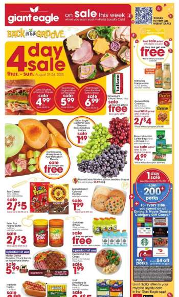 Giant Eagle Flyer - 08/21/2025 - 08/27/2025.